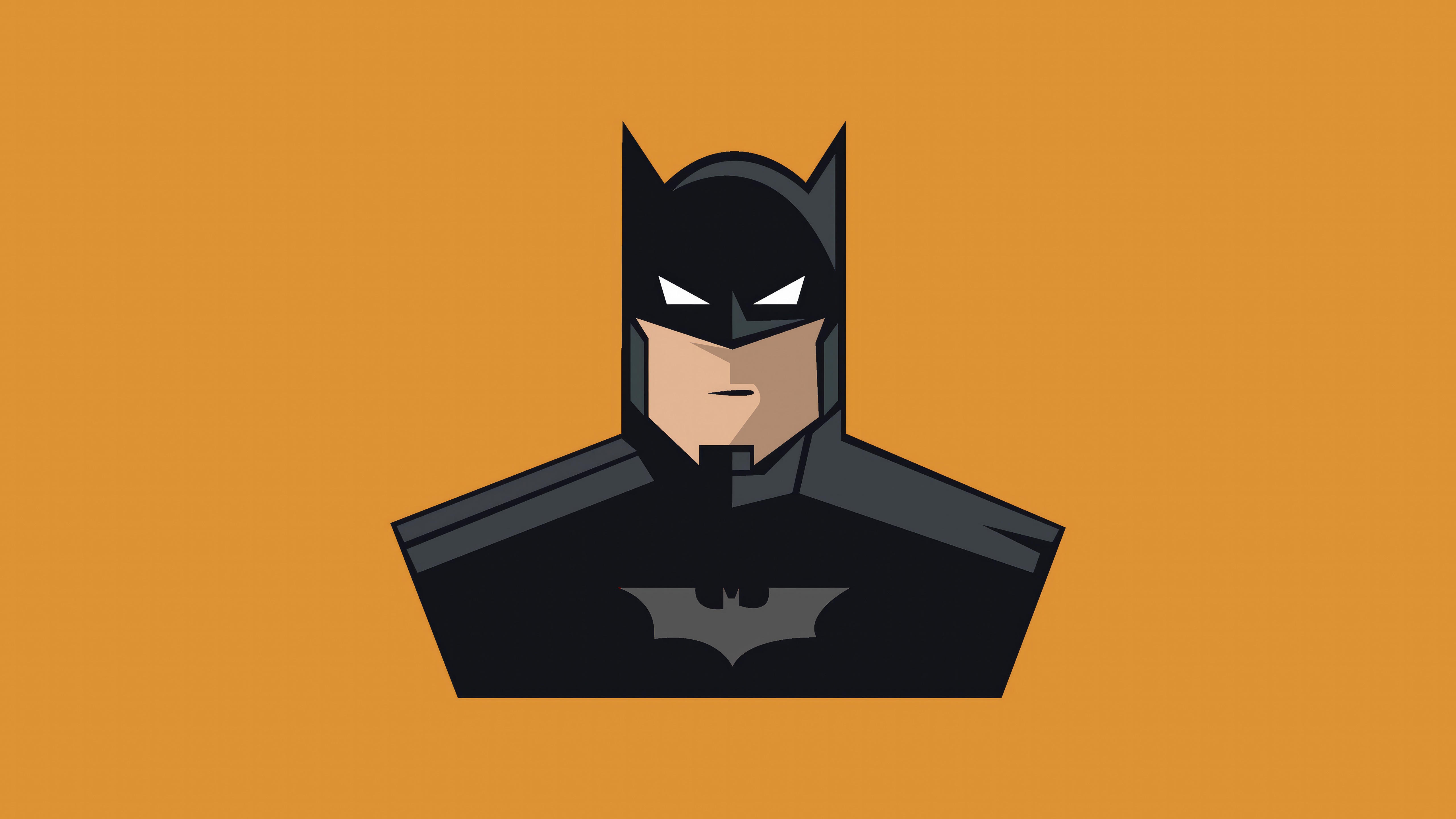 Batman in a stylized illustration HD Wallpaper