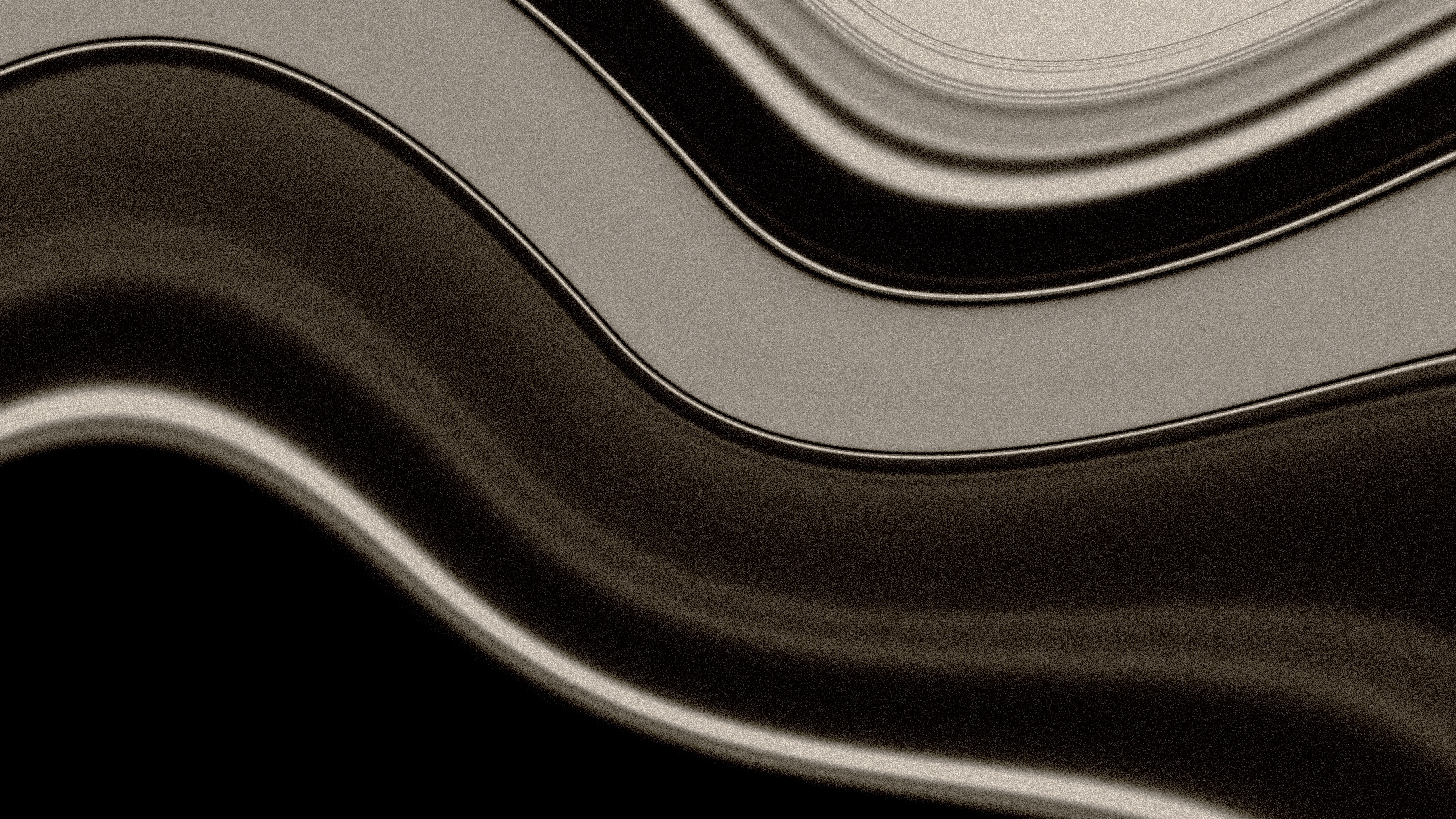 Abstract Natural Titanium Waves HD Wallpaper