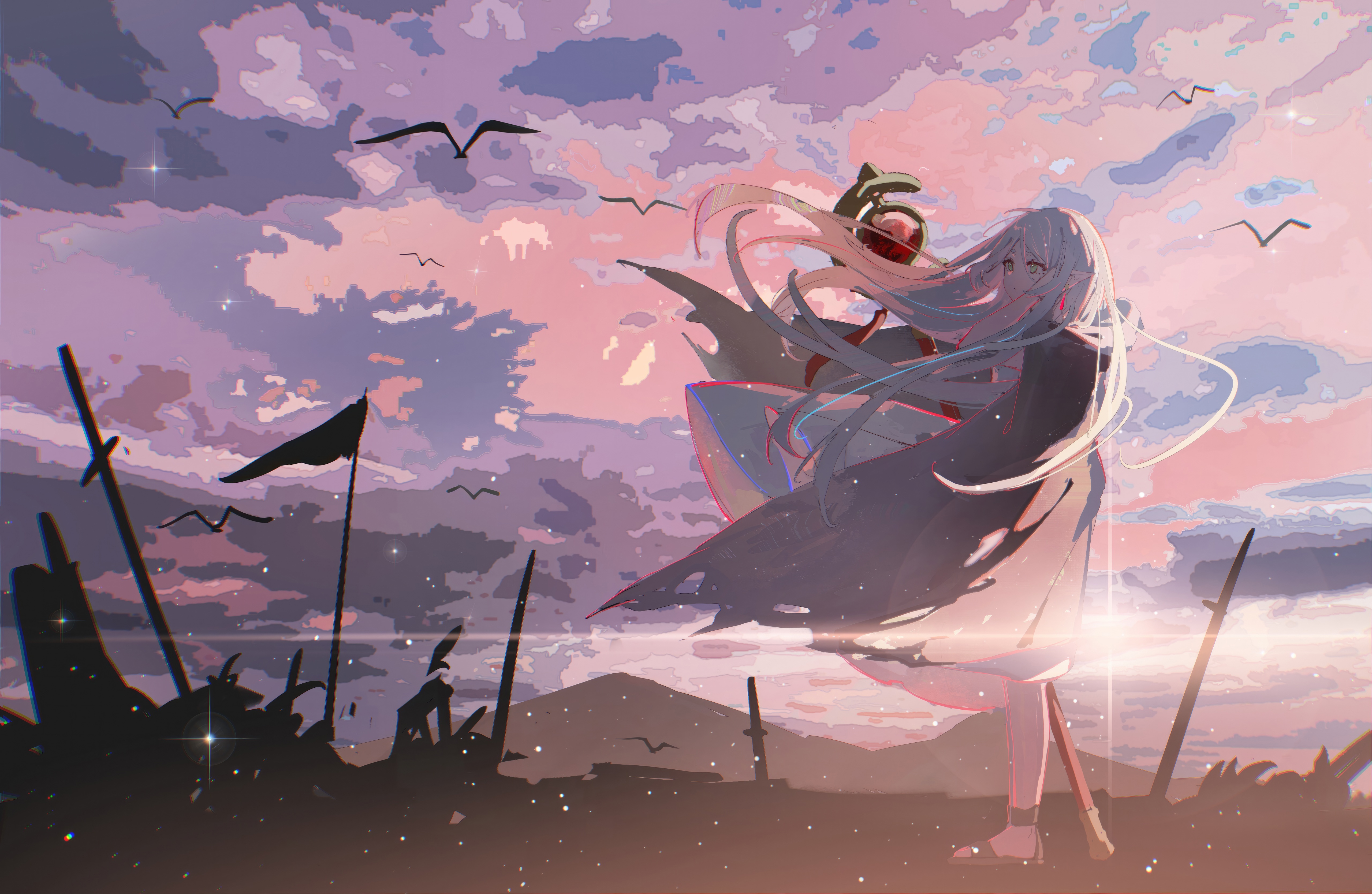 Frieren Beyond Journey's End HD Wallpaper