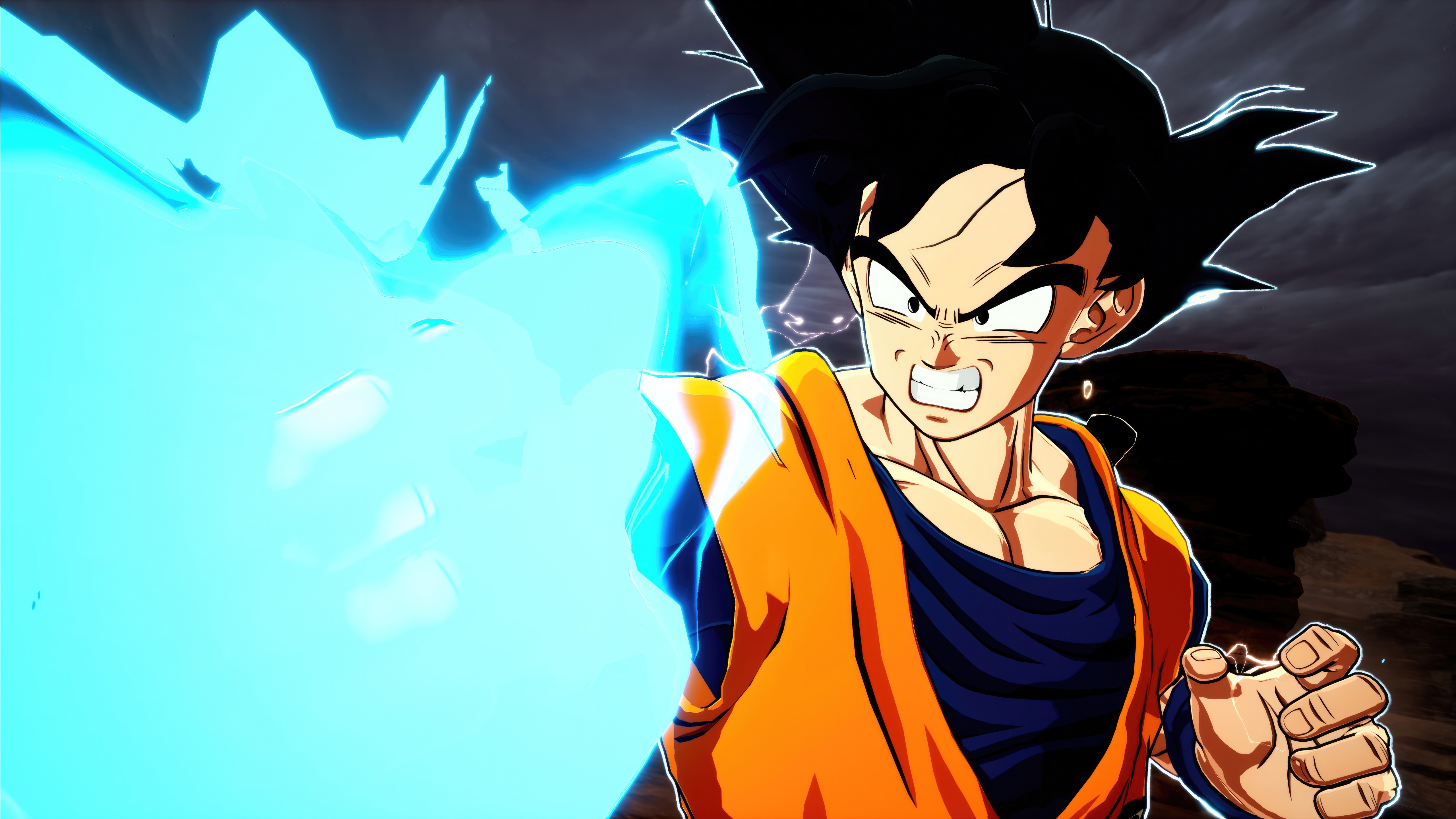 Goku from Dragon Ball Sparking Zero unleashes energy HD Wallpaper
