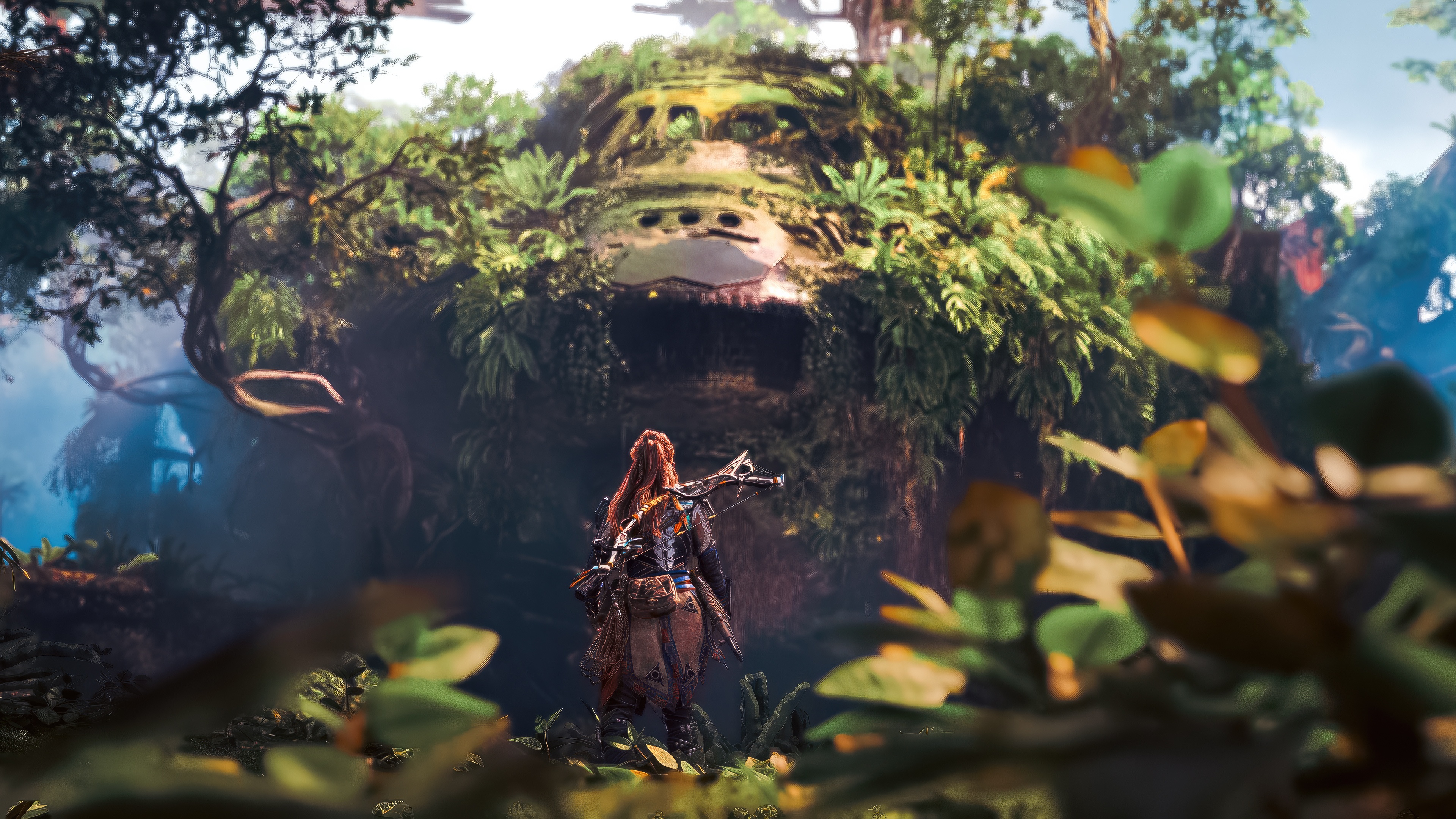 Aloy in Horizon Forbidden West HD Wallpaper