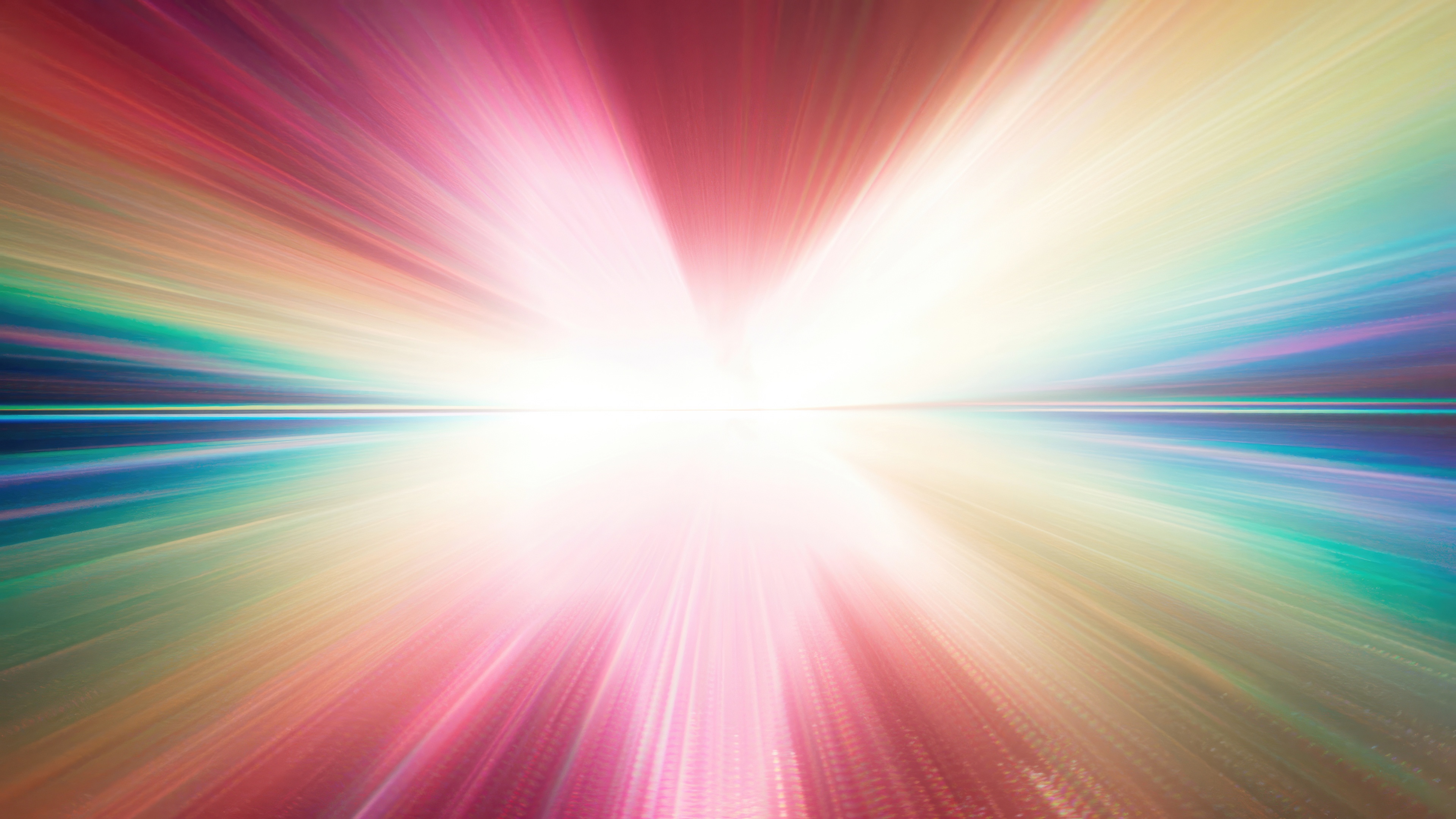 Abstract light streaks in multiple colors HD Wallpaper