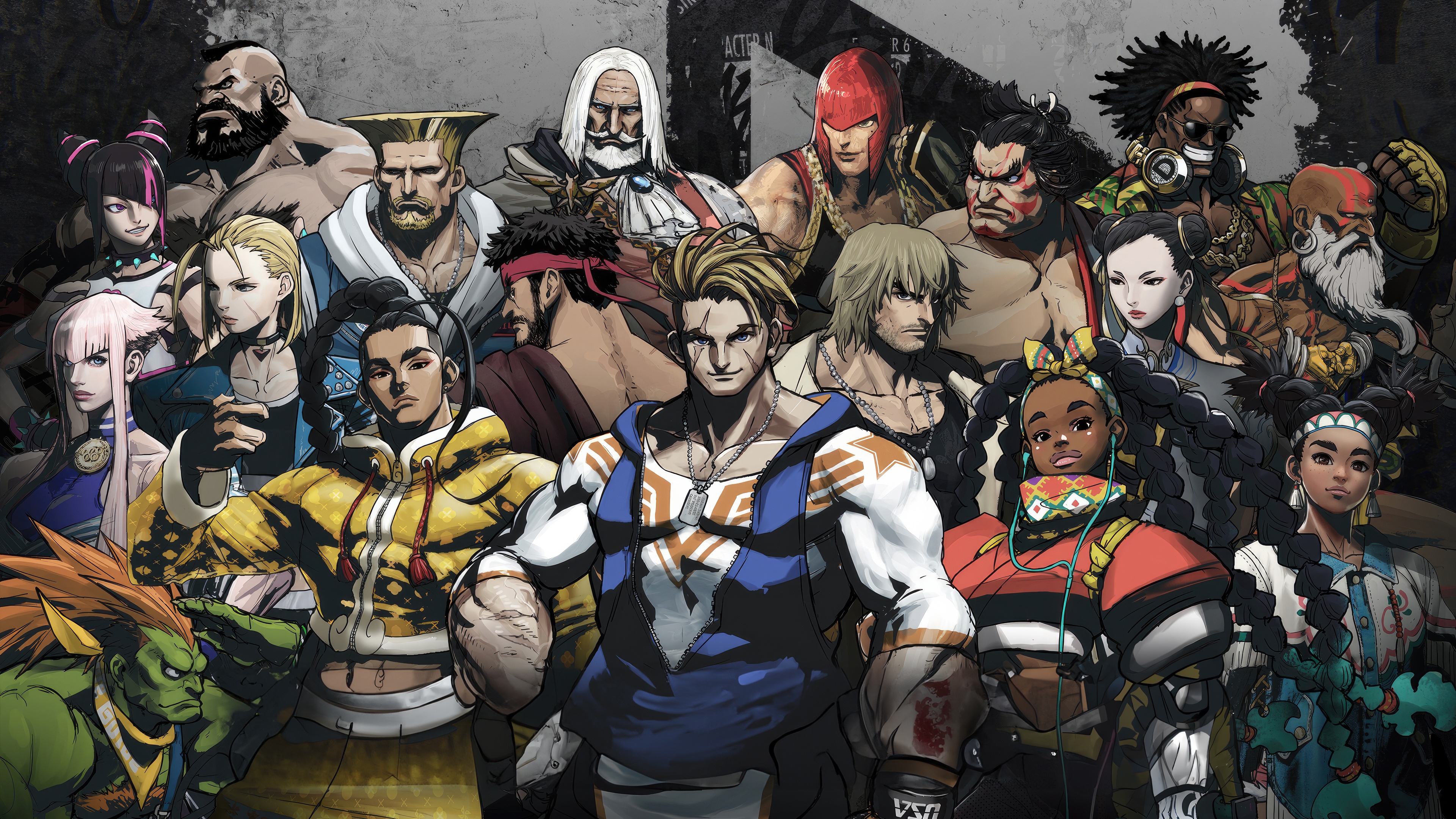 Street Fighter 6 Characters HD Wallpaper