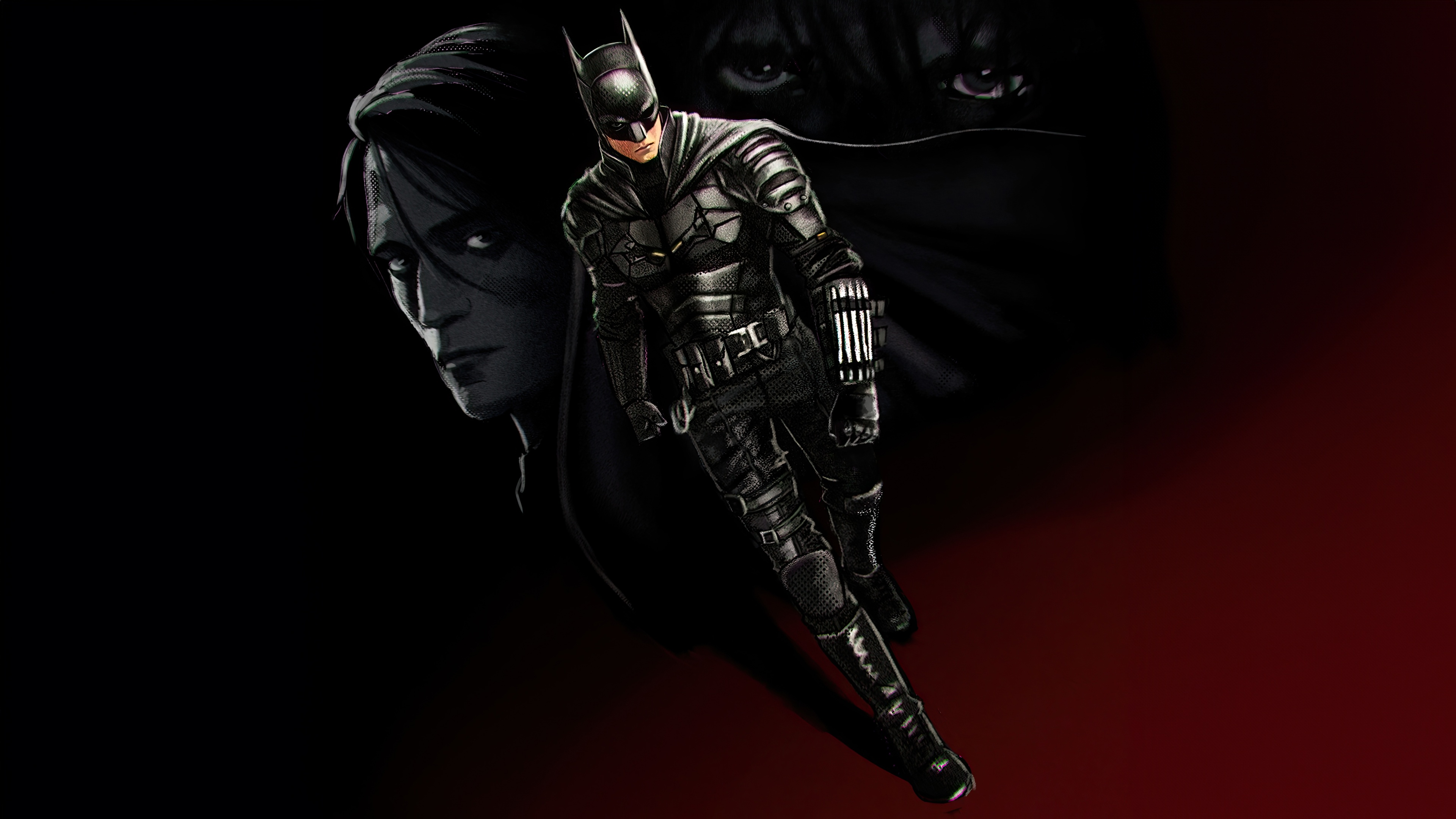 The Batman Walk Of Justice HD Wallpaper