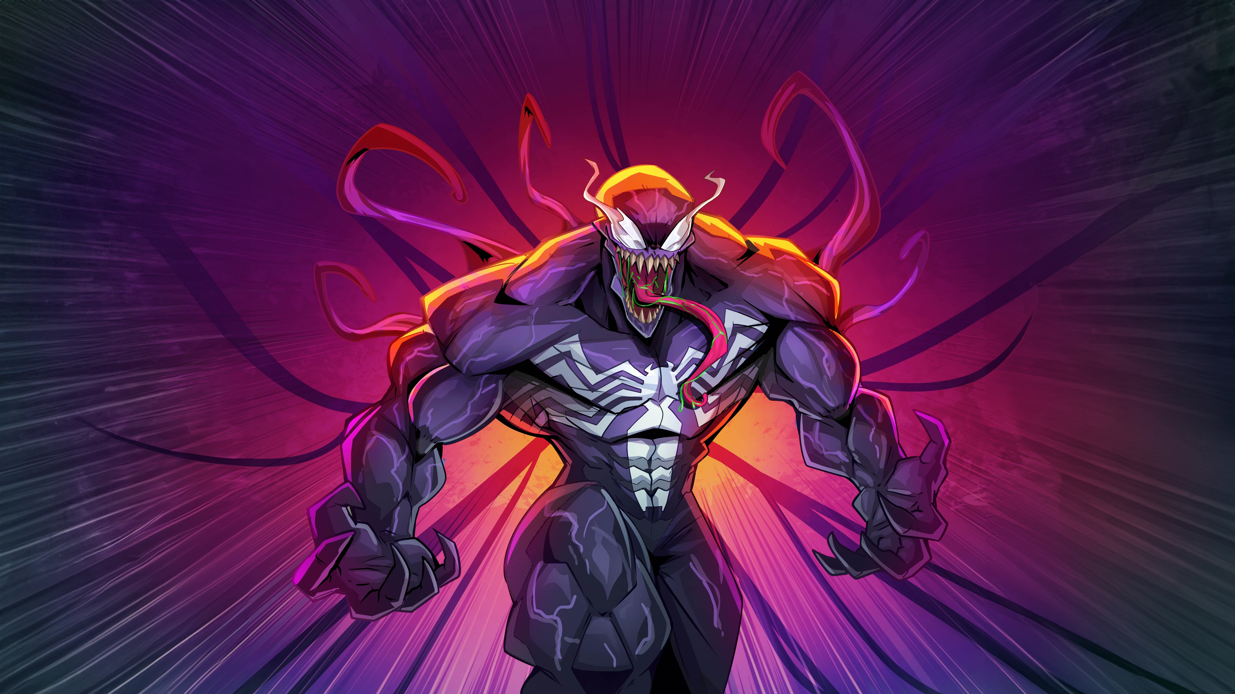 Venom Menacing HD Wallpaper
