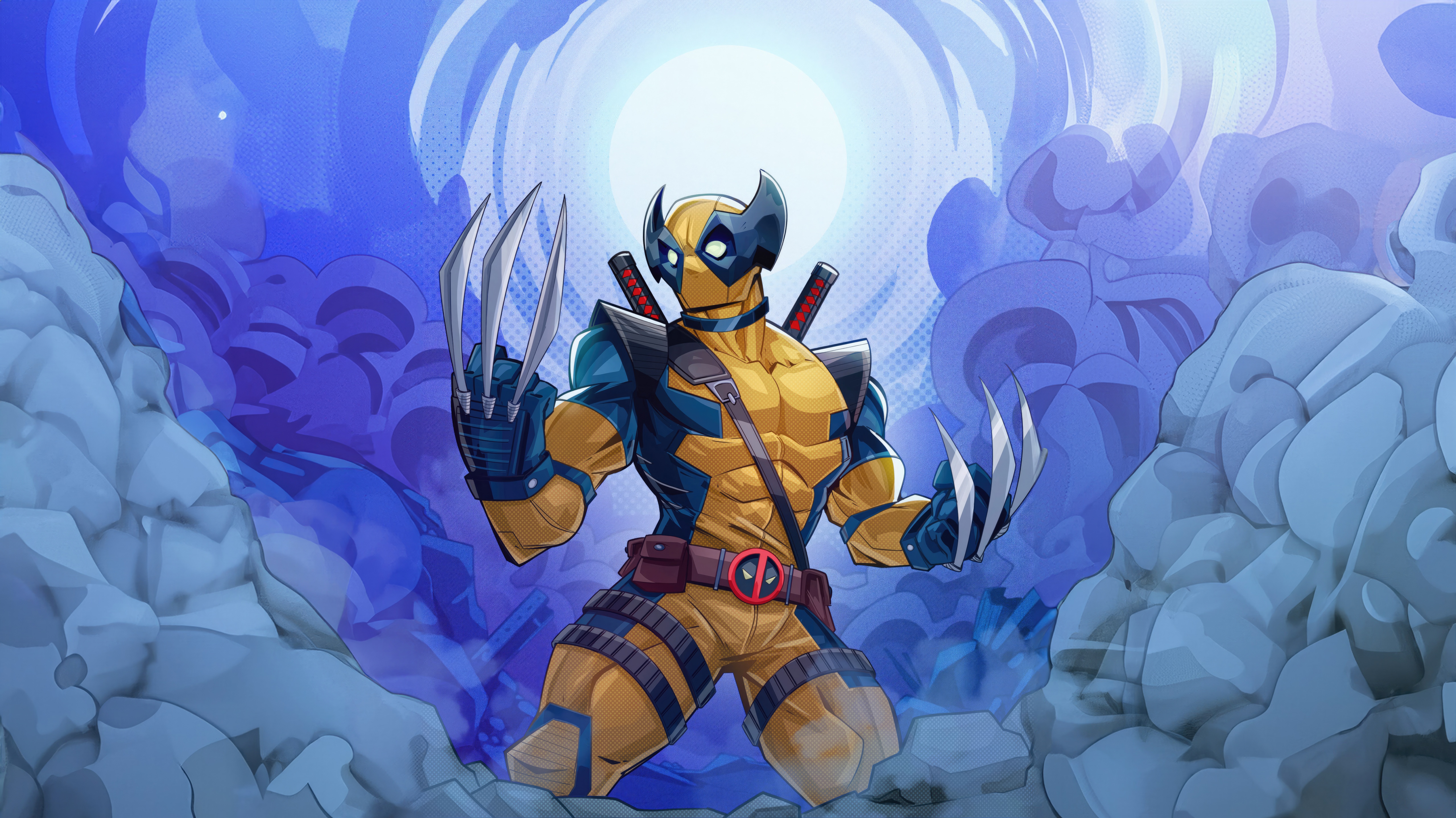 Wolverine with Claws Extended HD Wallpaper