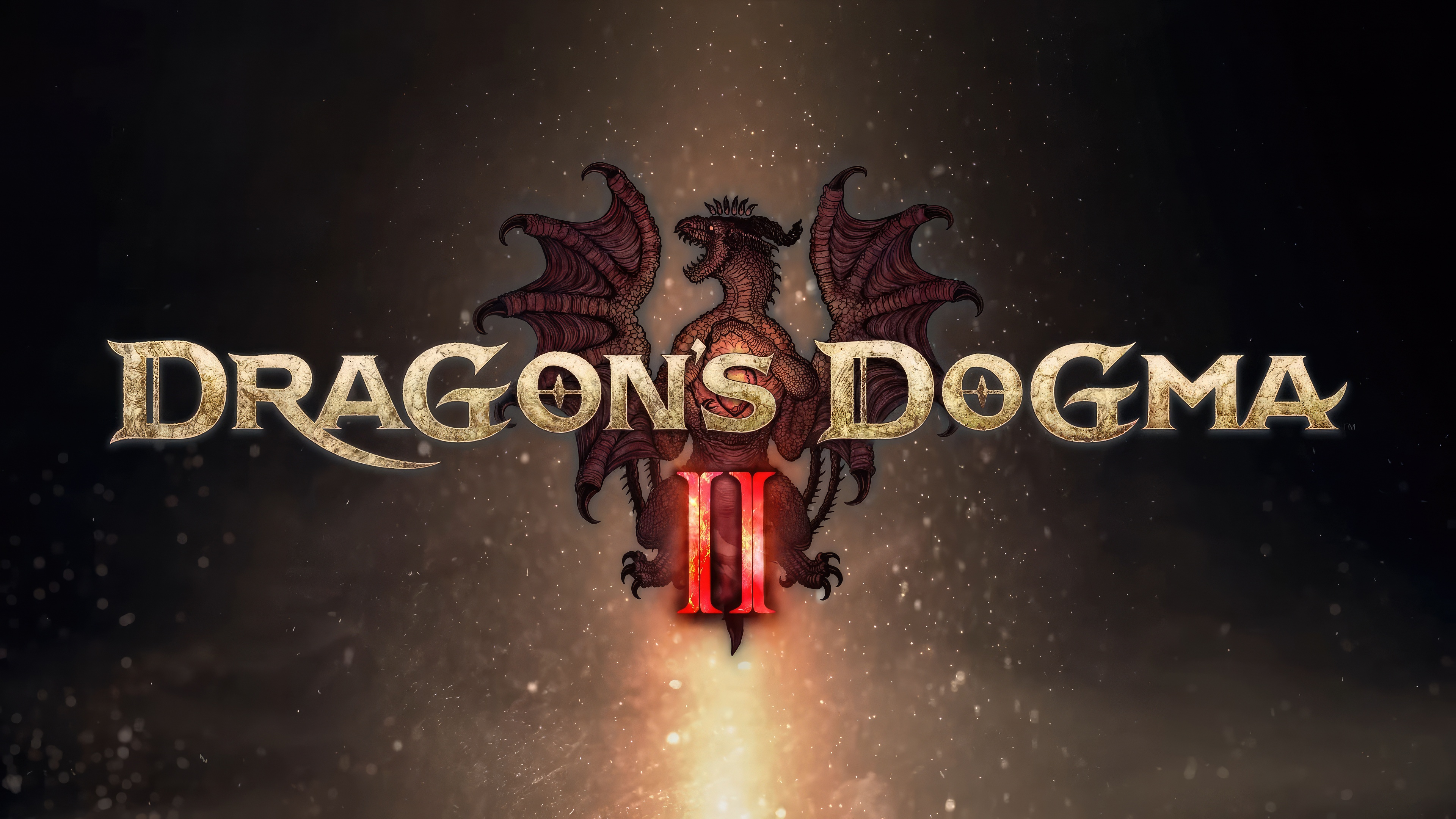 Dragon's Dogma II Logo HD Wallpaper