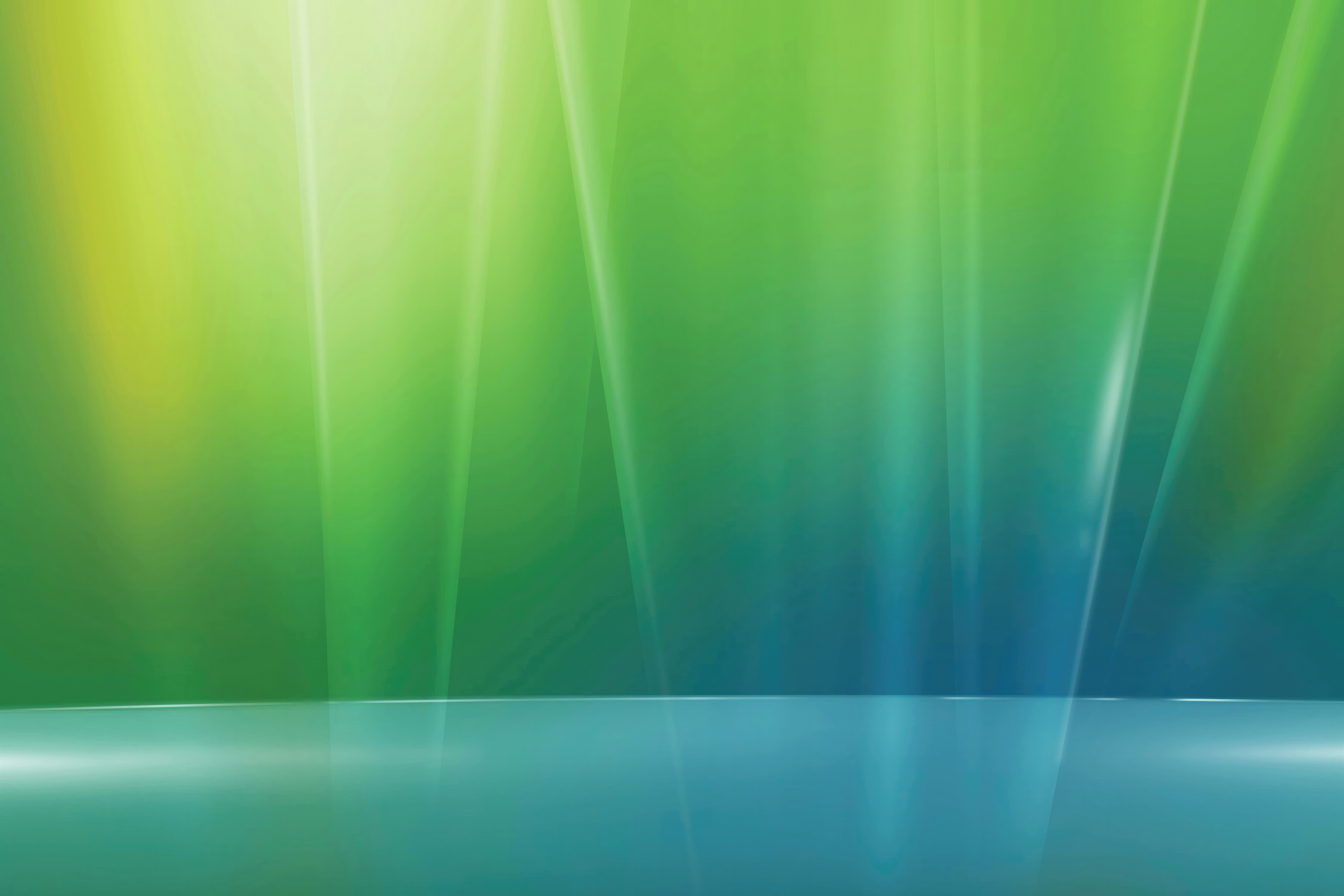 Windows Vista Aurora Greeny HD Wallpaper