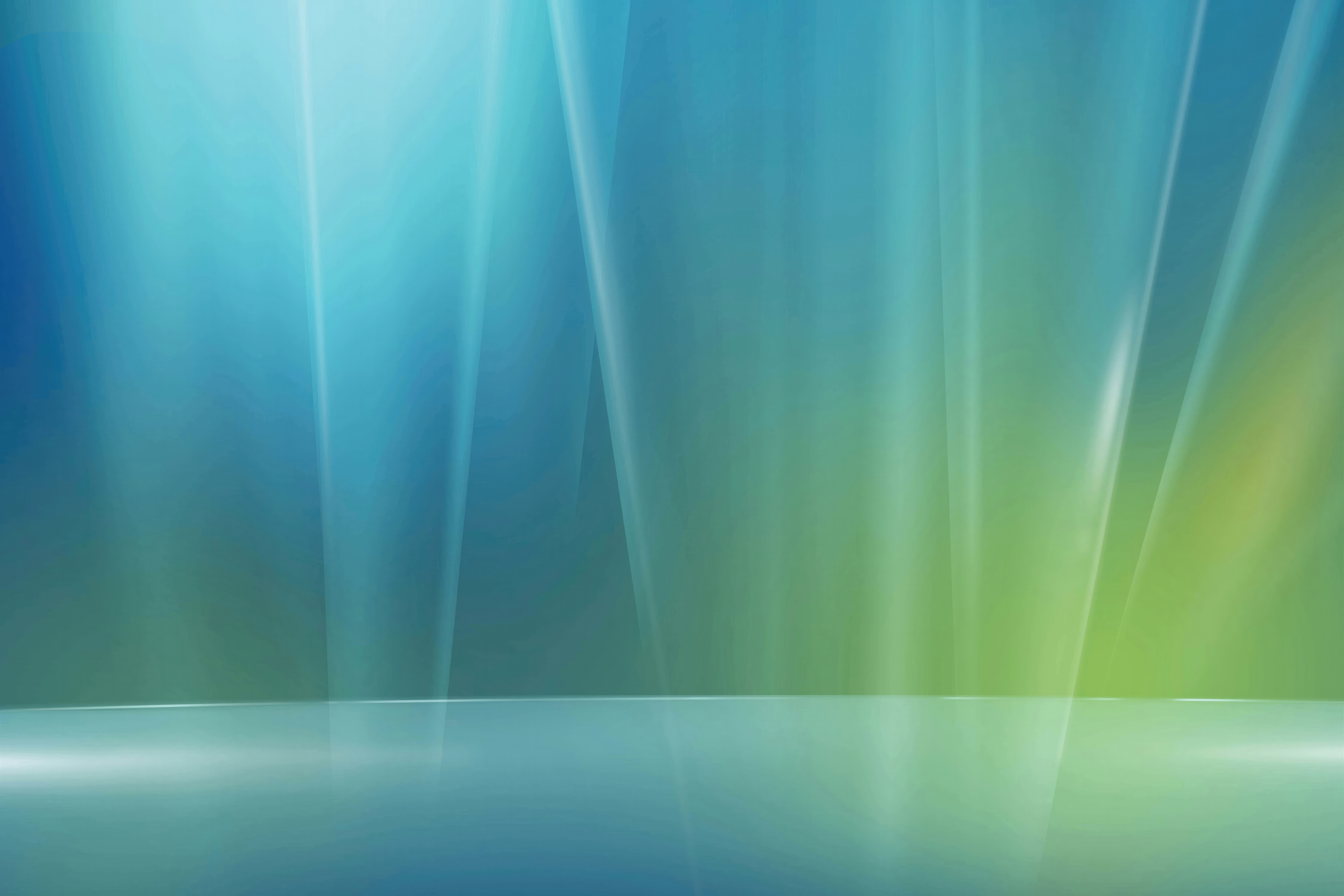Windows Vista Aurora Blue Abstract HD Wallpaper