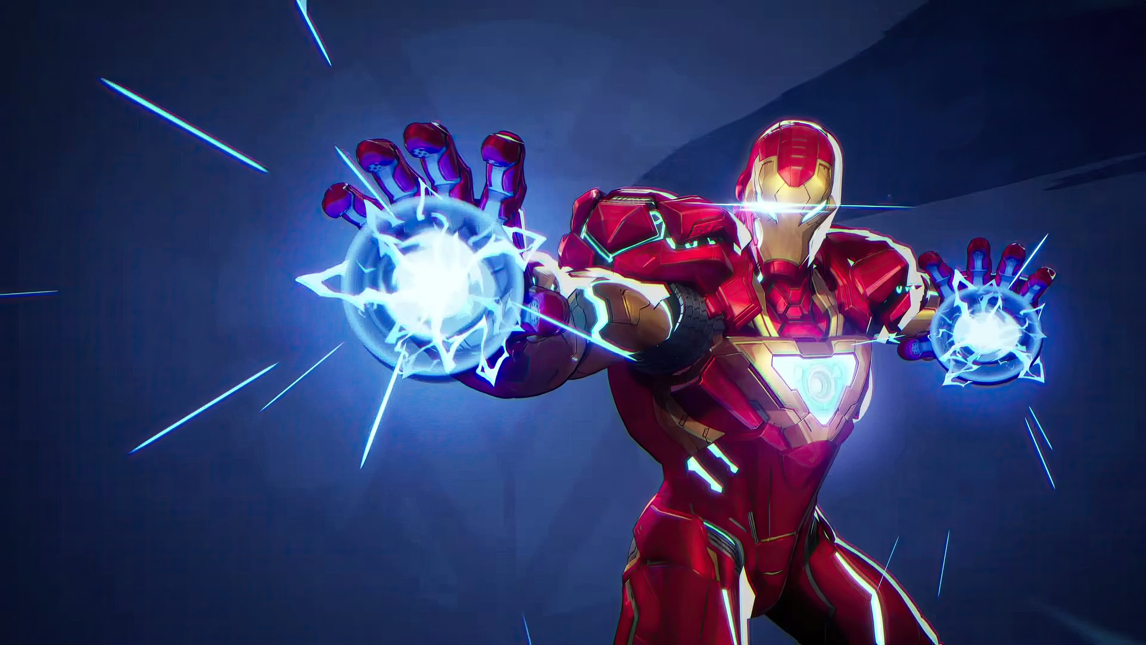 Iron Man In Marvel Rivals Game HD Wallpaper