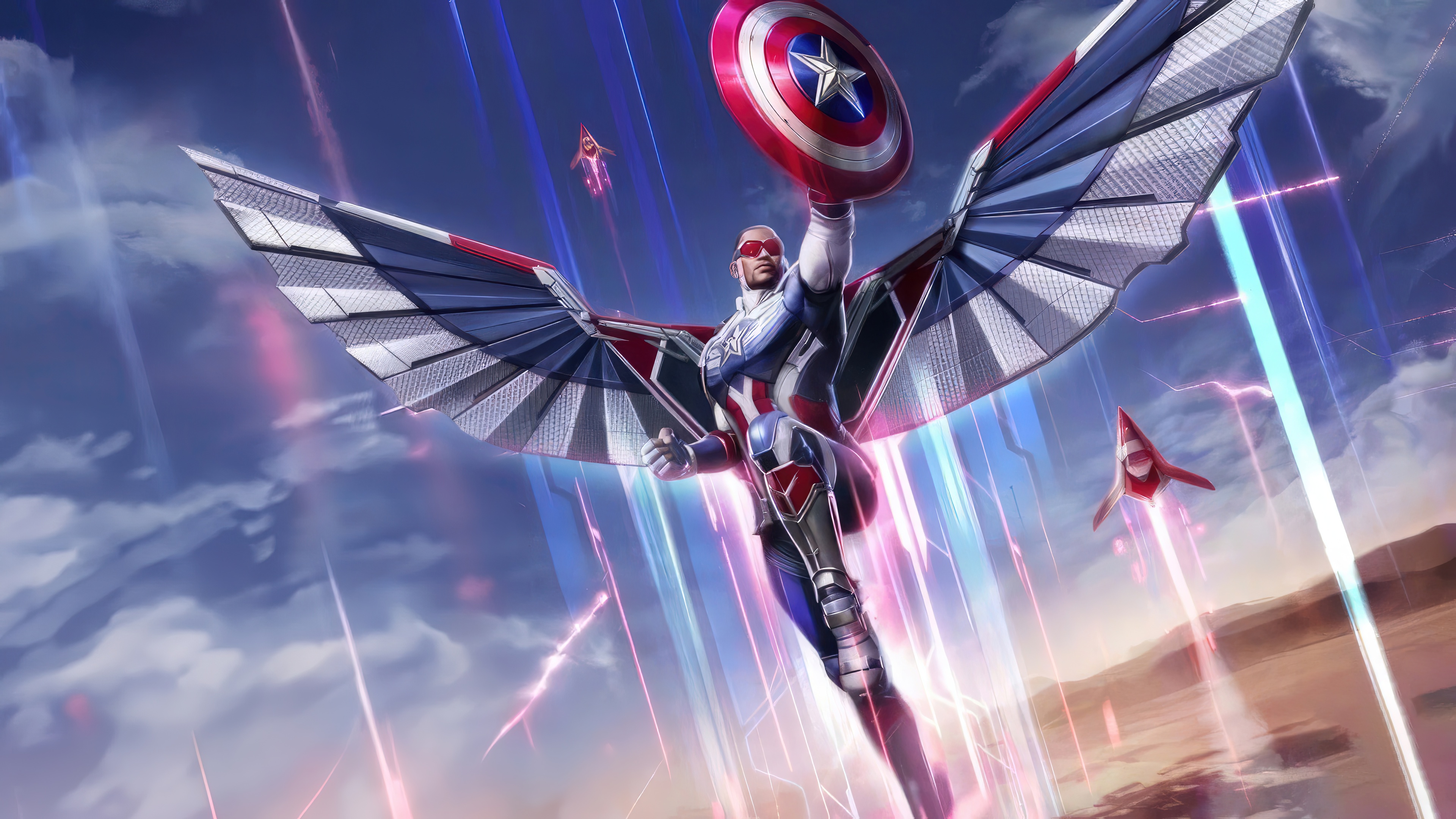 Marvel Super War Falcon The New Captain America HD Wallpaper