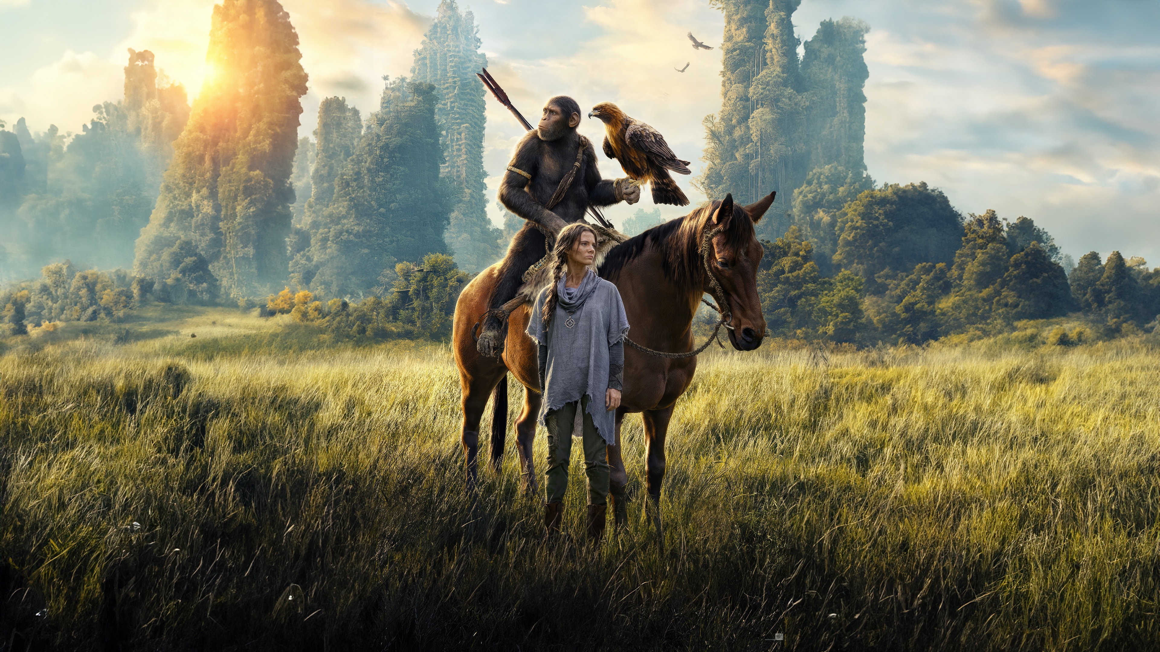 Kingdom Of The Planet Of The Apes Dolby HD Wallpaper
