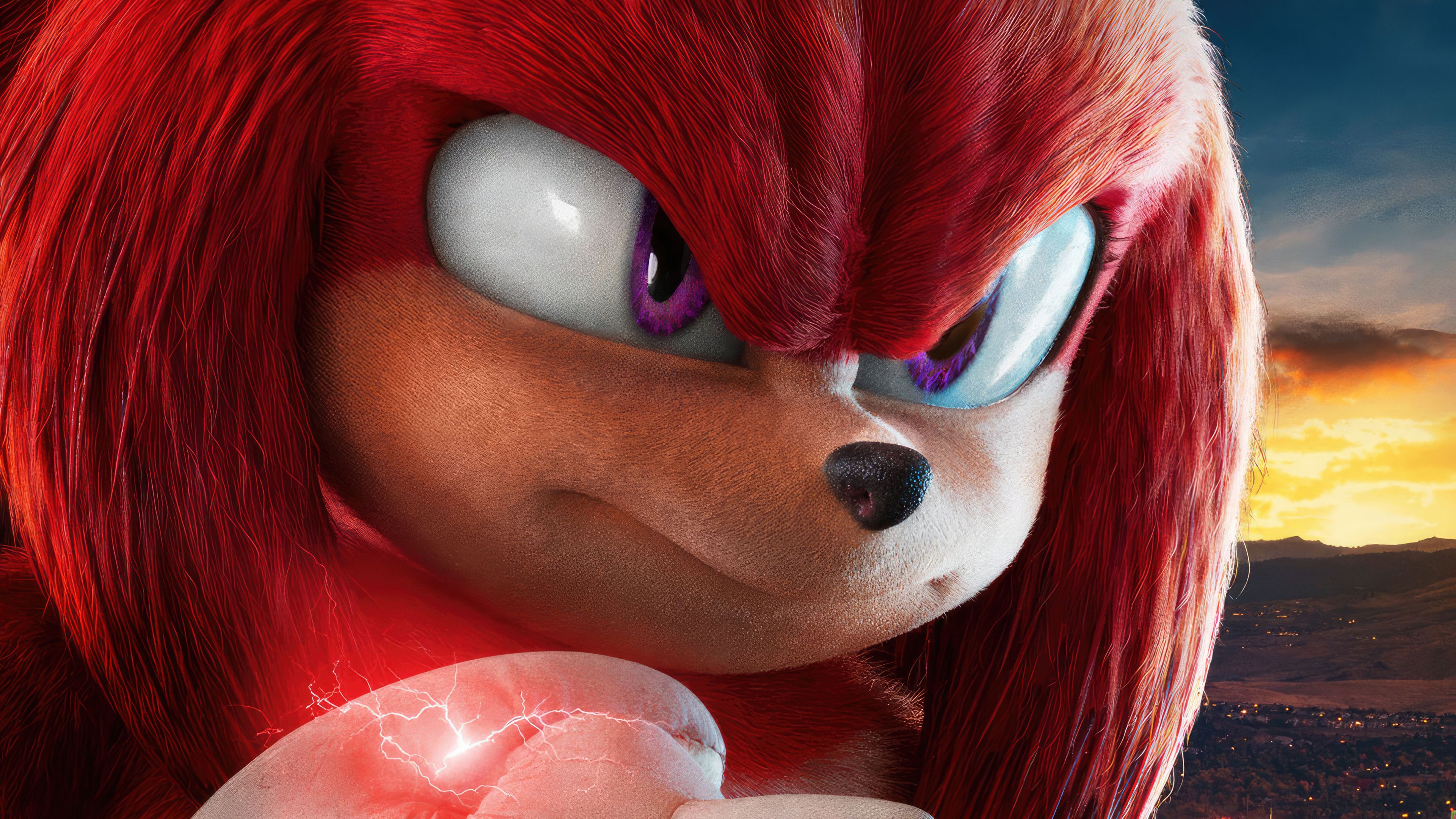 Knuckles the Echidna close-up HD Wallpaper