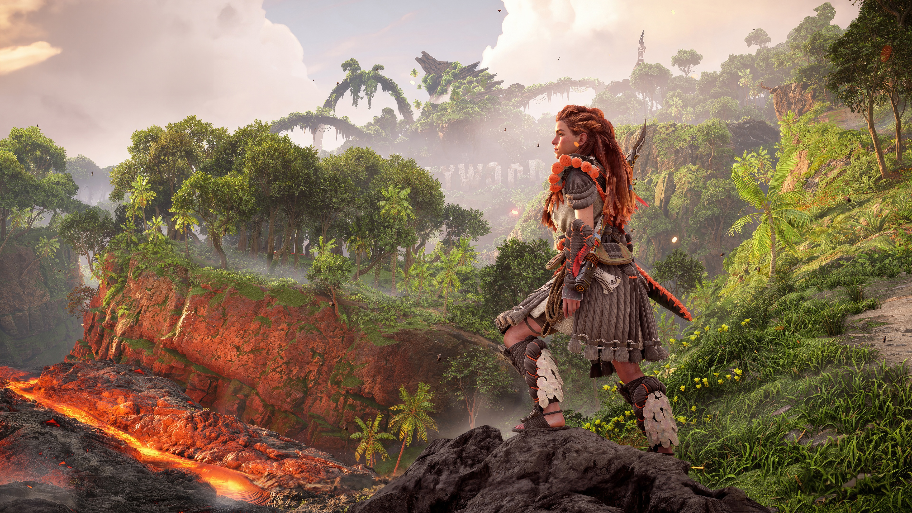 Aloy in Horizon Forbidden West HD Wallpaper
