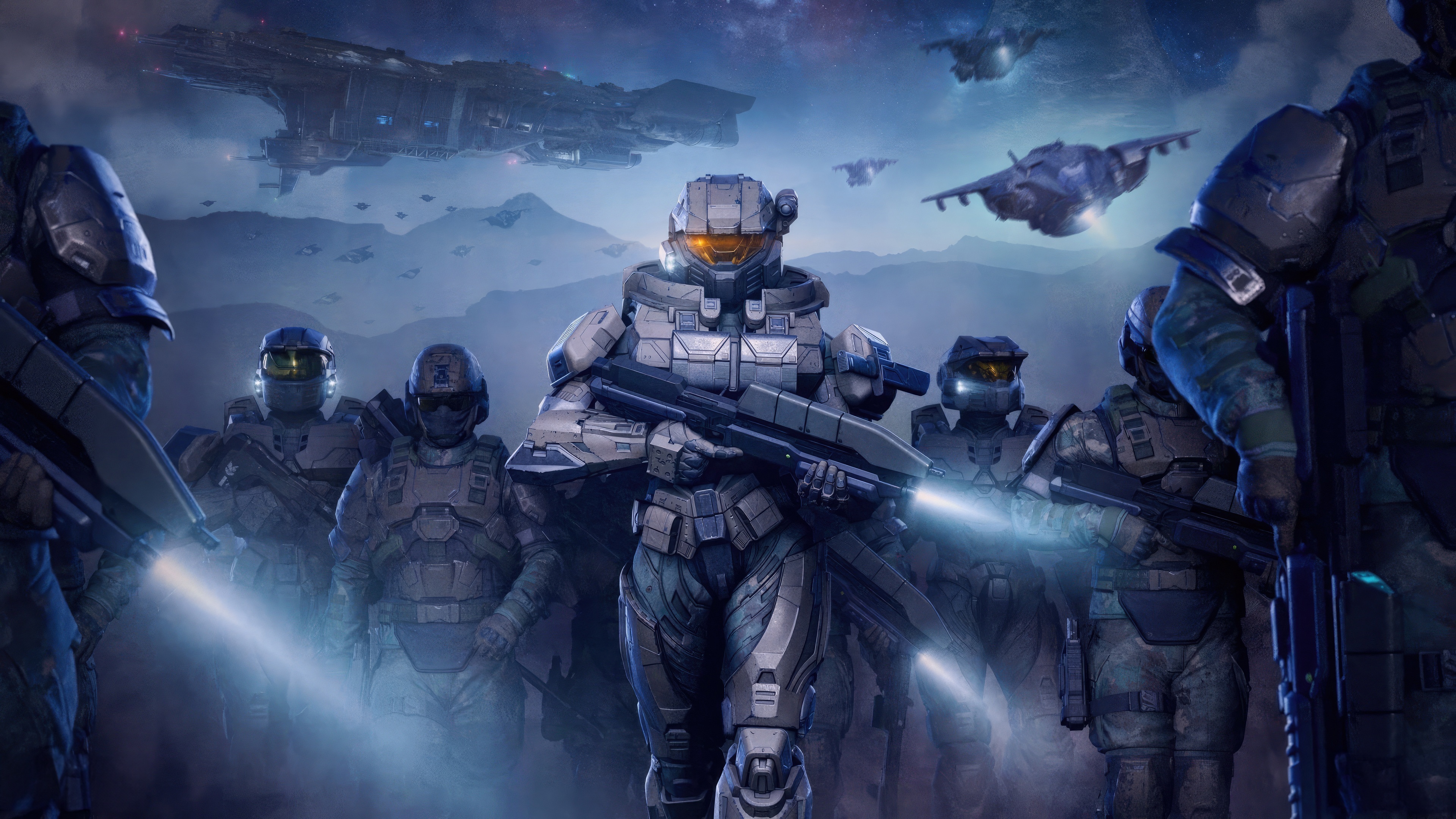 Halo Infinite Operation Spirit of Fire Soldiers HD Wallpaper