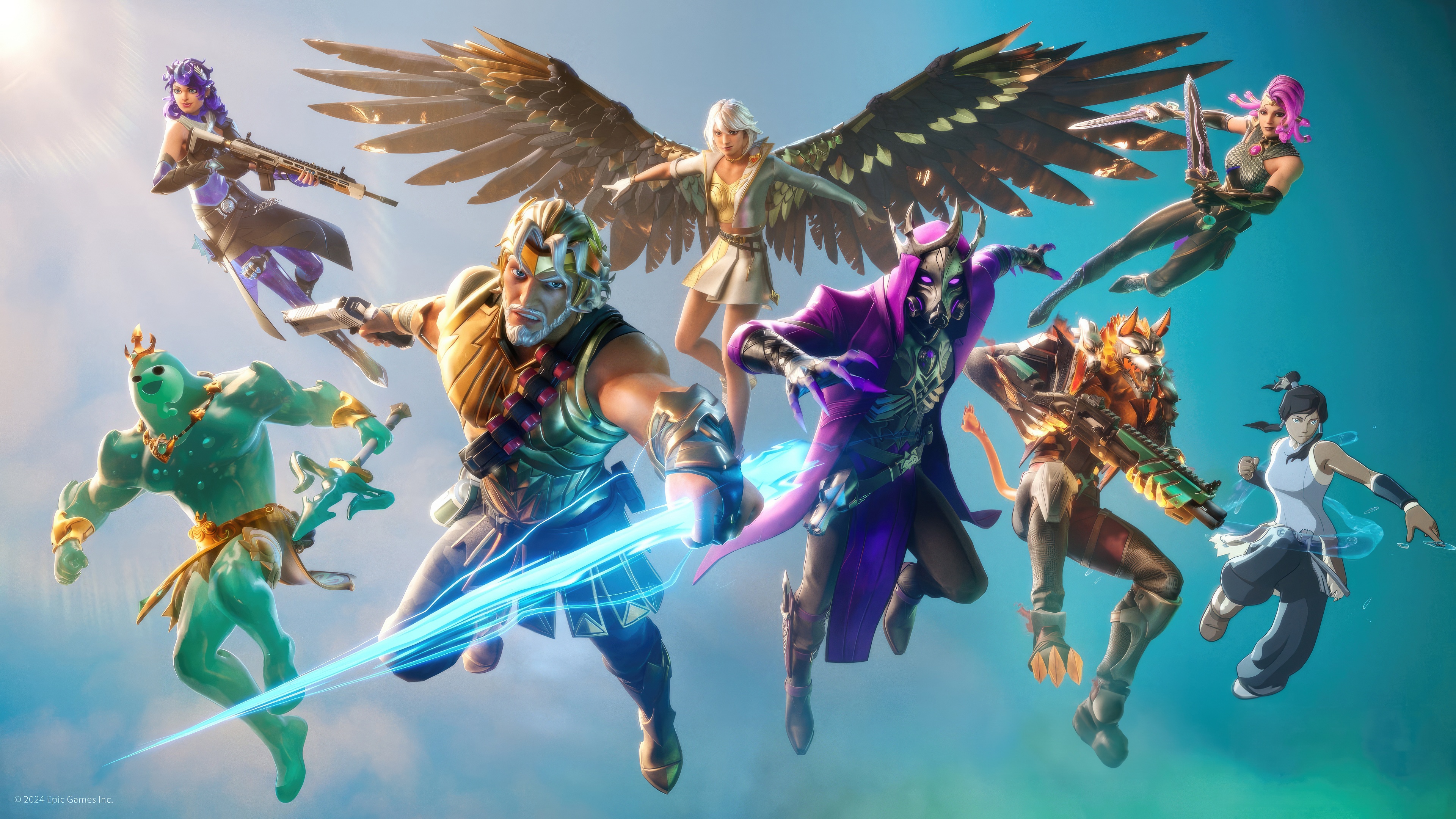 Fortnite Chapter 5 Season 2 characters HD Wallpaper