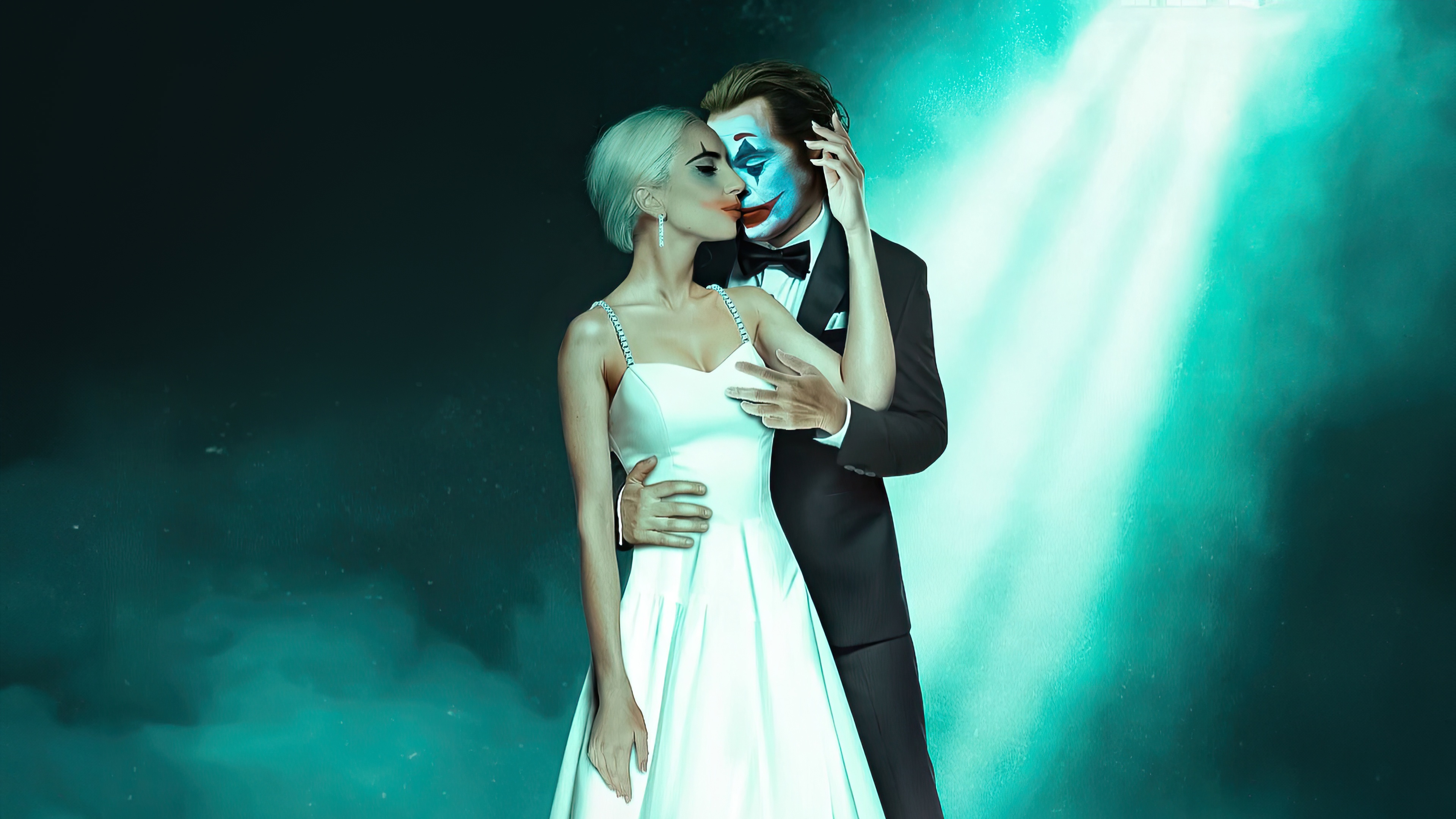 The Joker and Harley Quinn in Folie à Deux HD Wallpaper