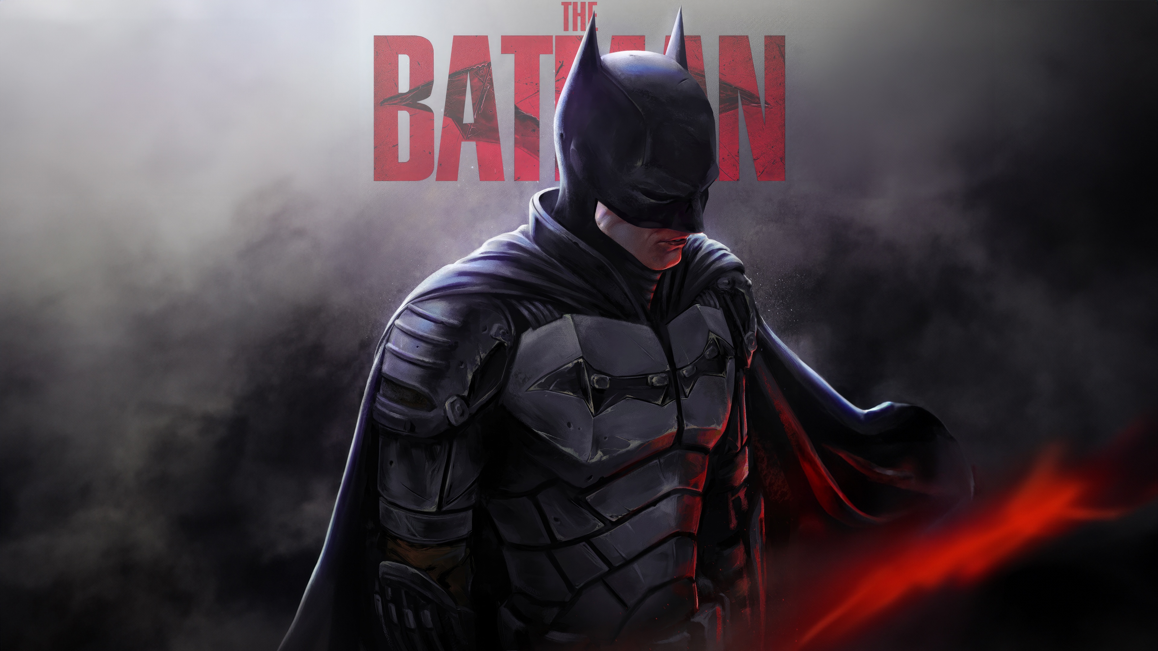 The Batman Movie Poster with Batman HD Wallpaper