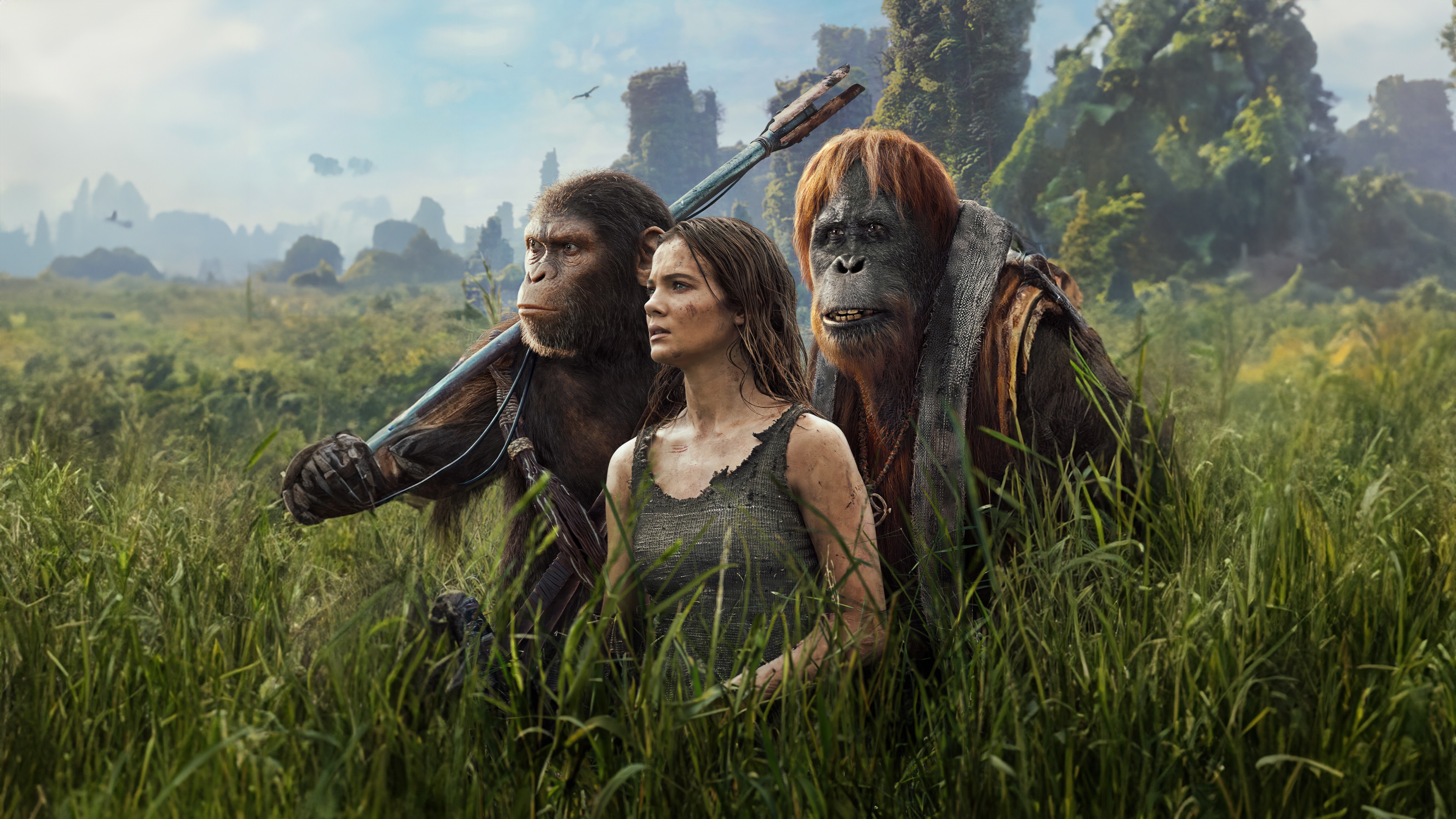 Kingdom Of The Planet Of The Apes 2024 HD Wallpaper
