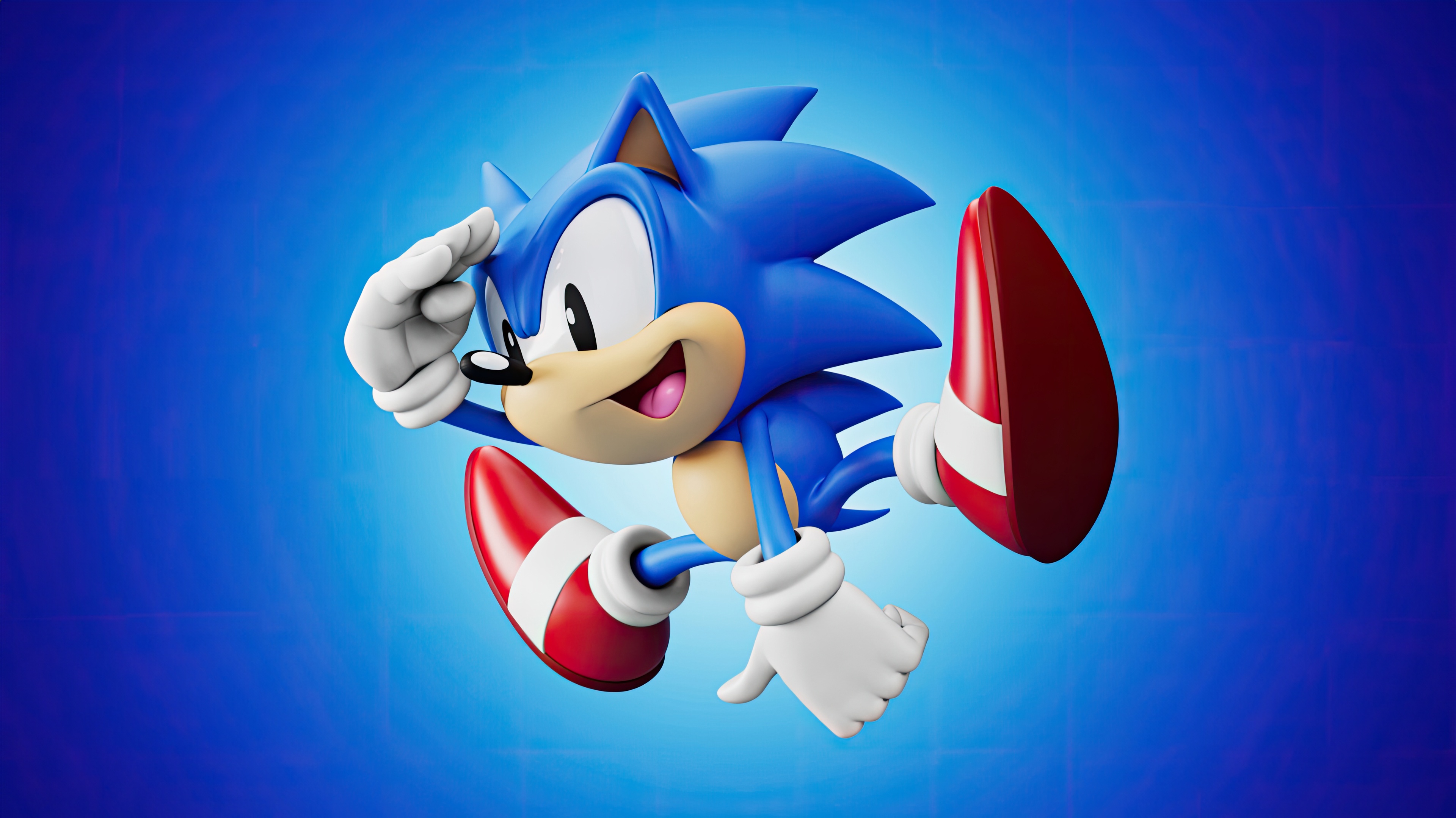 Sonic The Hedgehog in motion HD Wallpaper