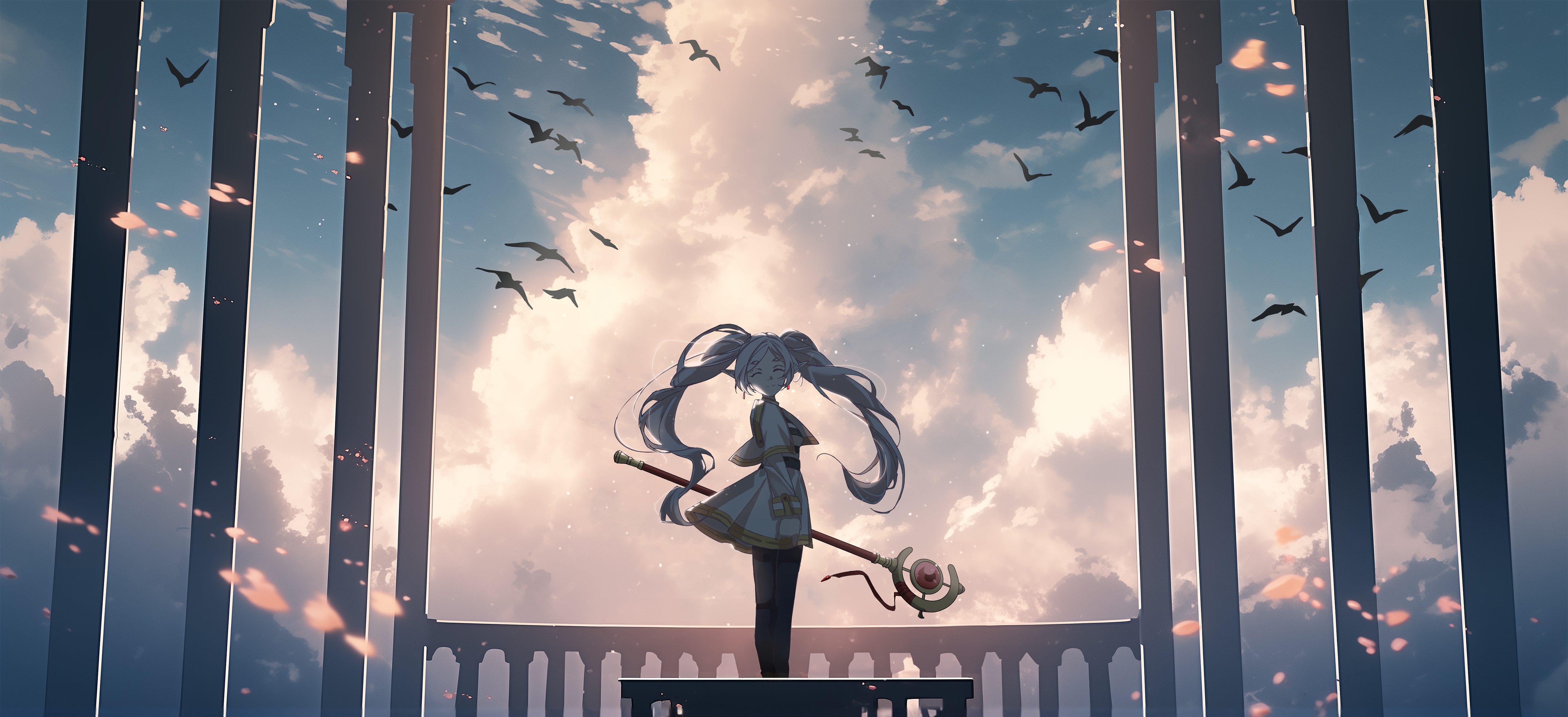 Frieren: Beyond Journey's End Anime Art HD Wallpaper