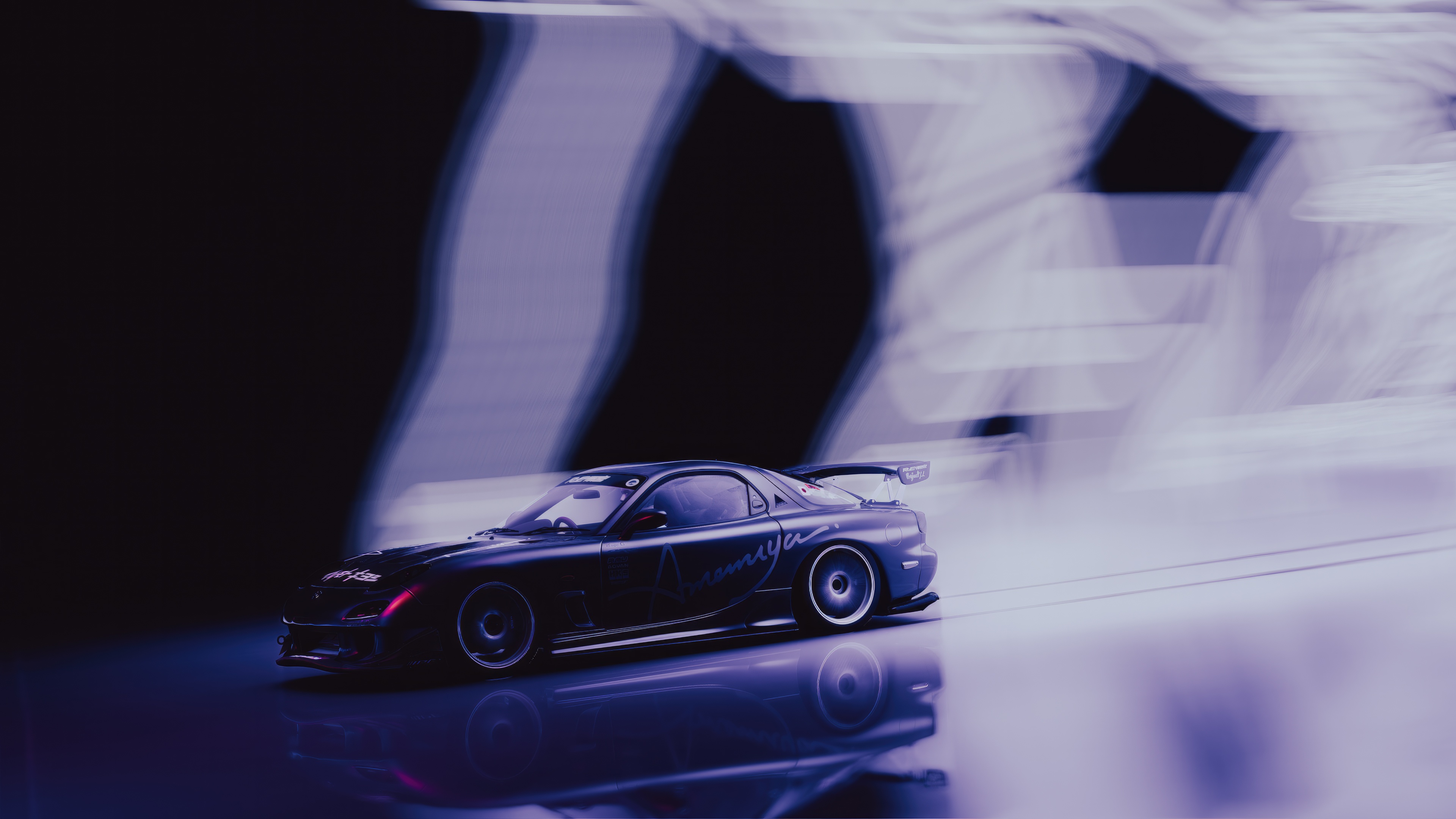 Mazda RX-7 FD Drift Car HD Wallpaper