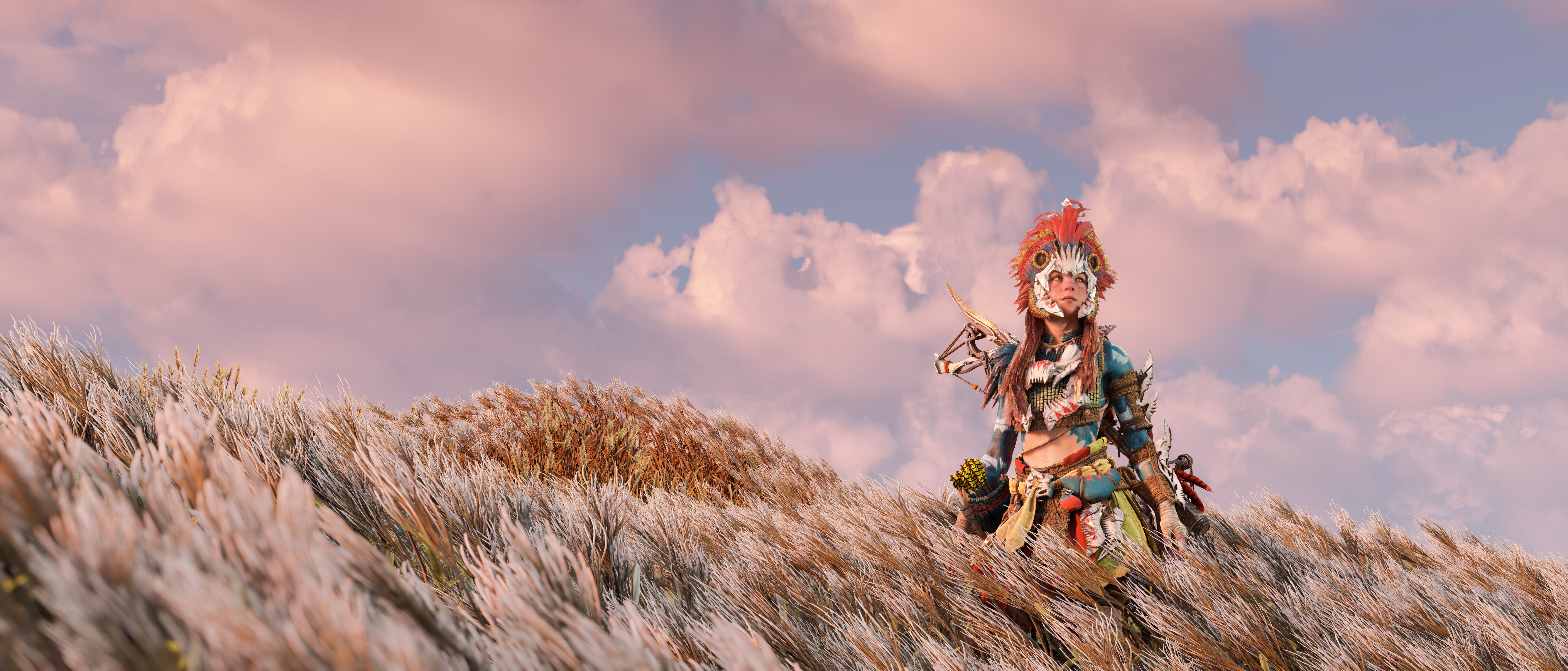 Aloy in Horizon Forbidden West HD Wallpaper