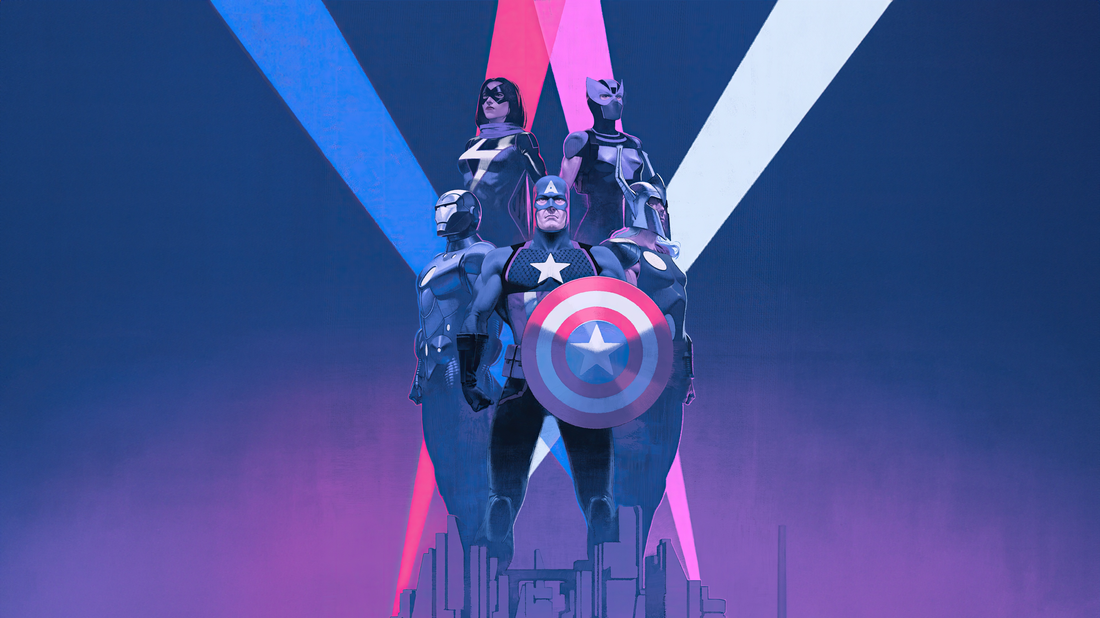 Avengers Twilight HD Wallpaper