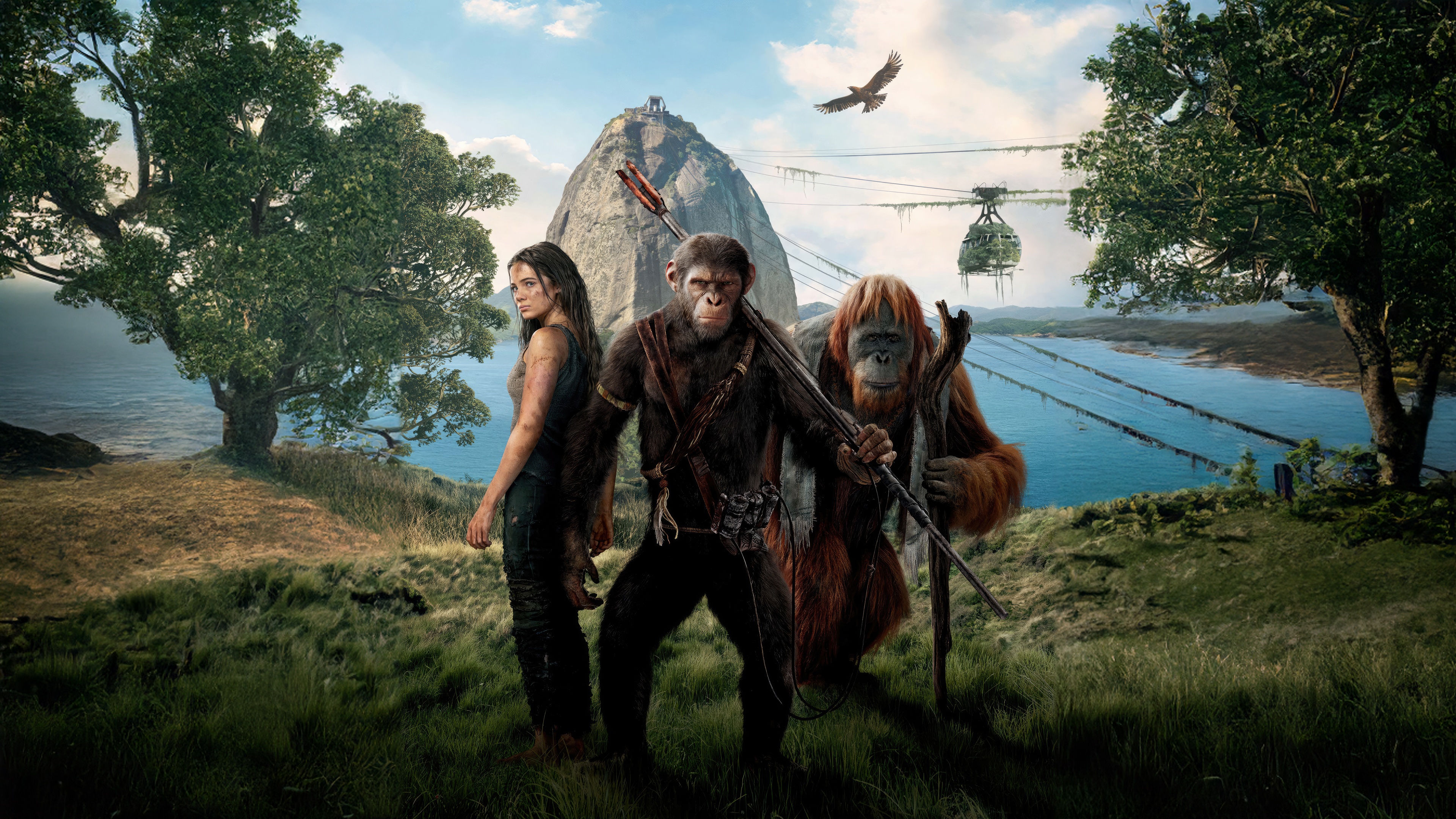 Kingdom Of The Planet Of The Apes International HD Wallpaper