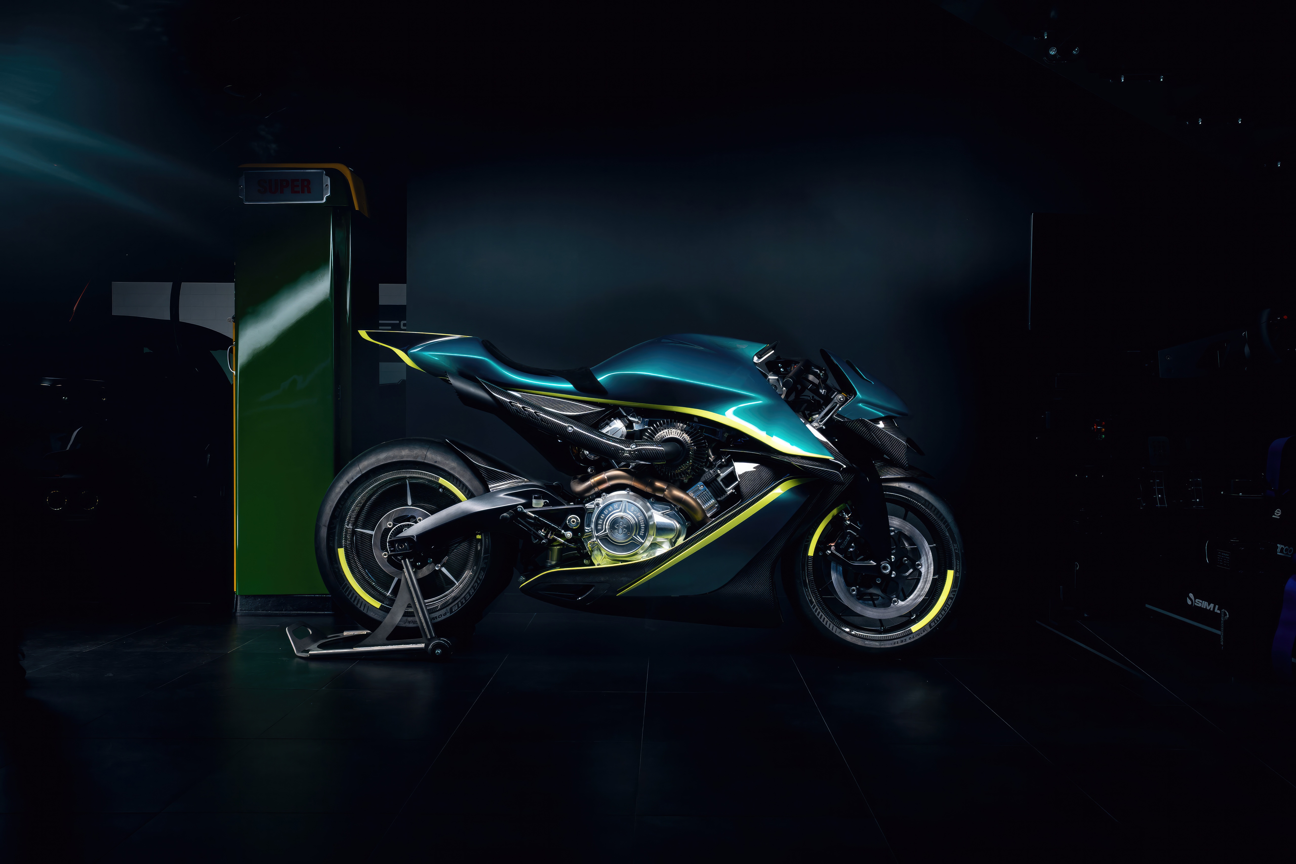 Aston Martin AMB 001 Motorcycle HD Wallpaper