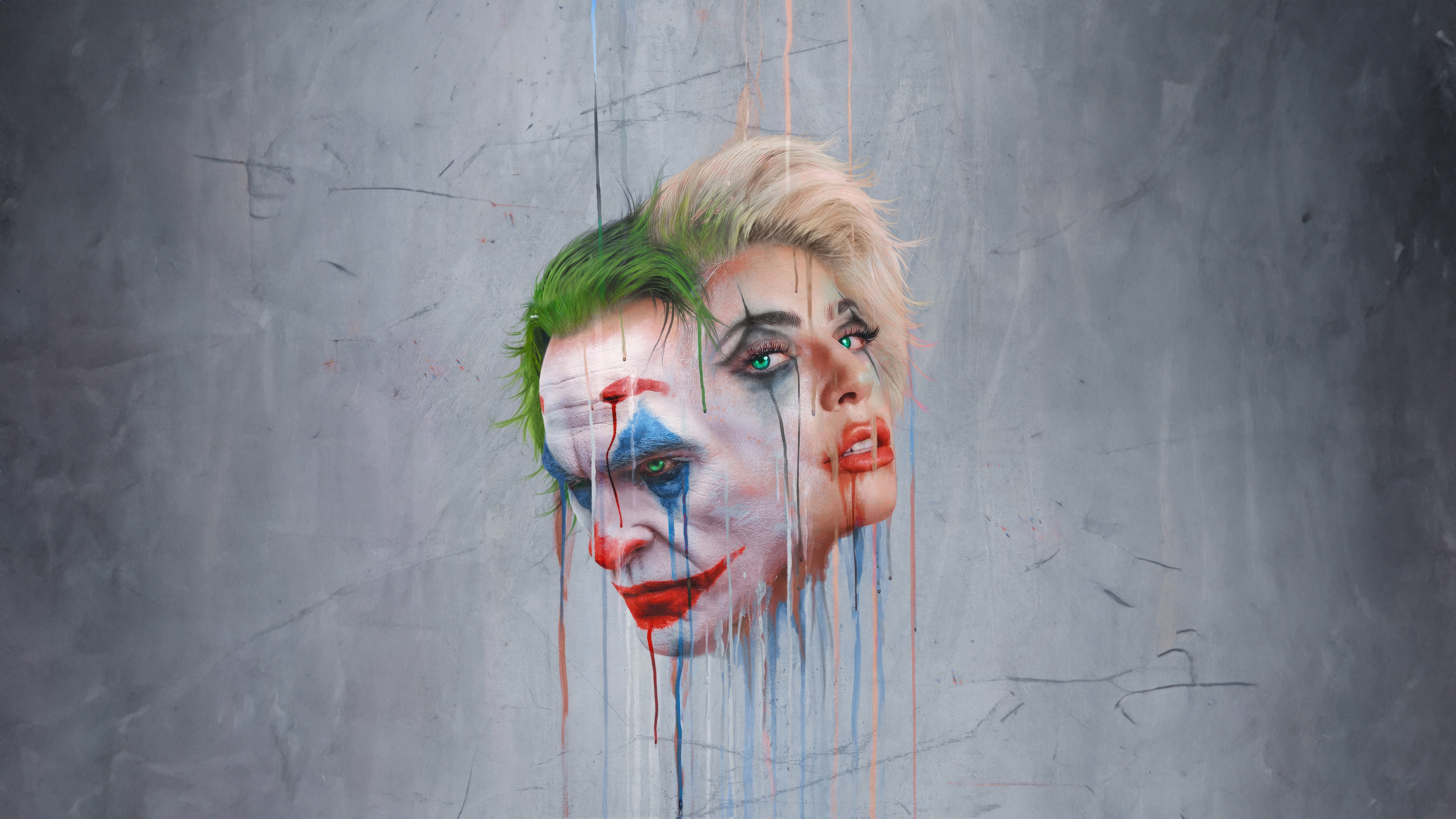 Joker and Harley Quinn Folie à Deux HD Wallpaper