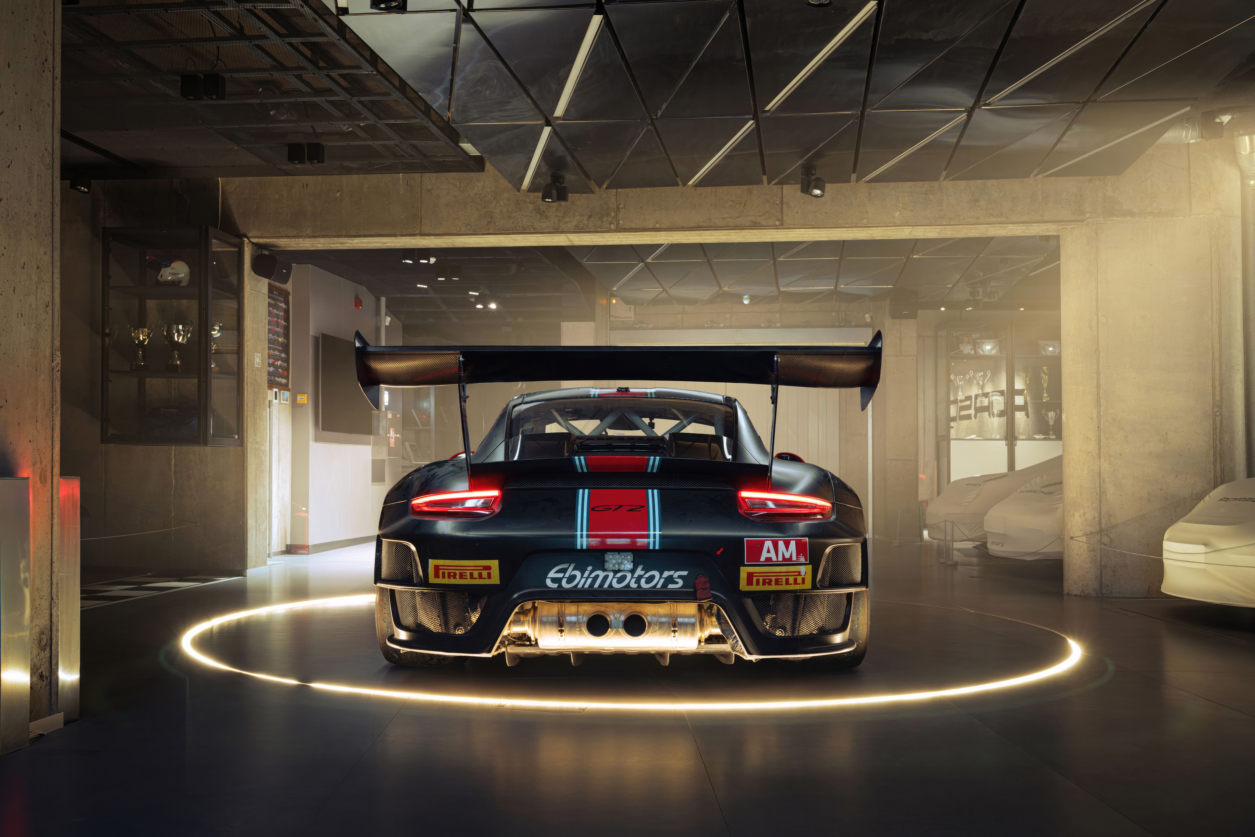2024 Porsche GT2 RS Clubsport Rear View HD Wallpaper