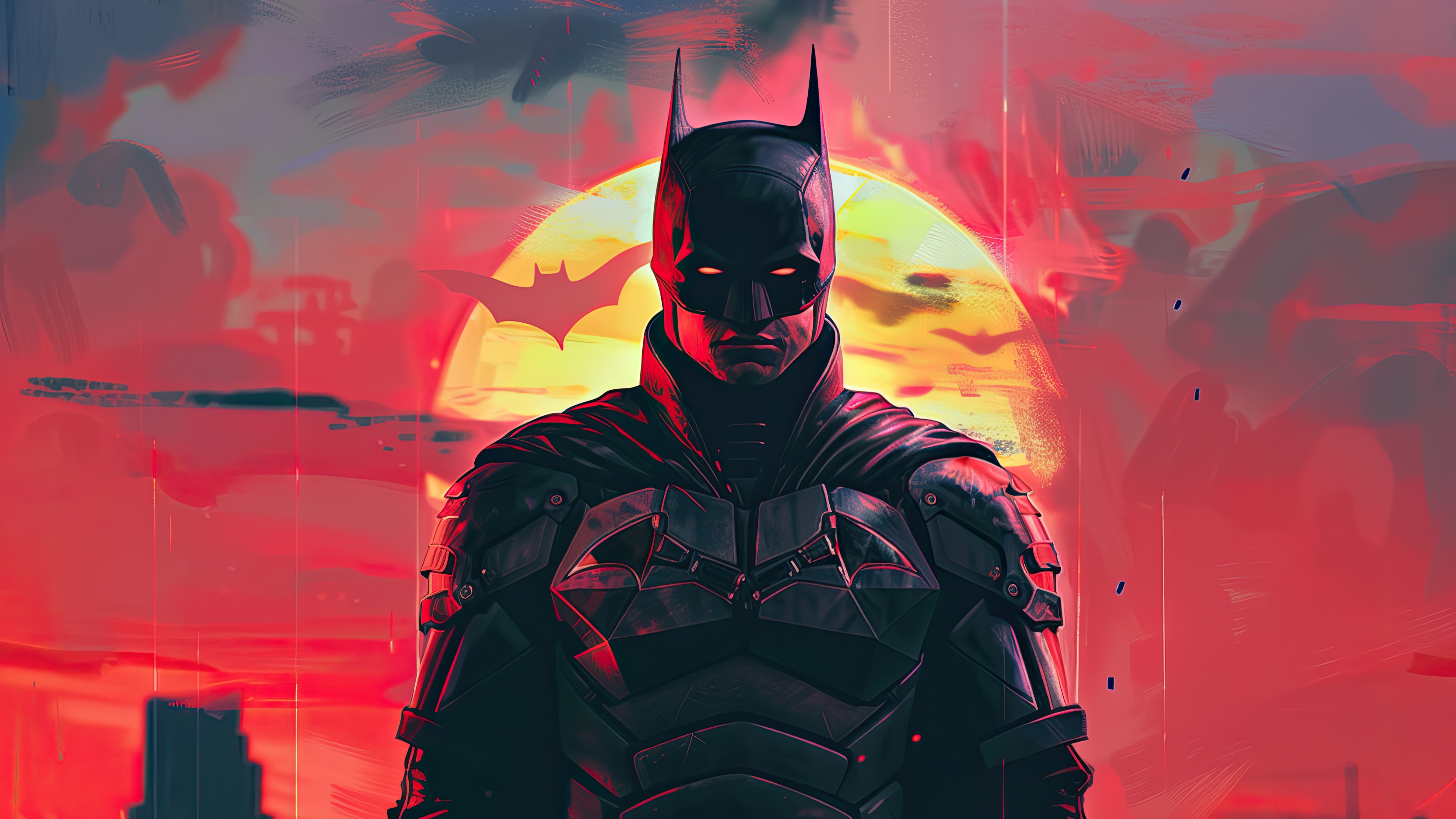 The Batman Protector Of The Night HD Wallpaper
