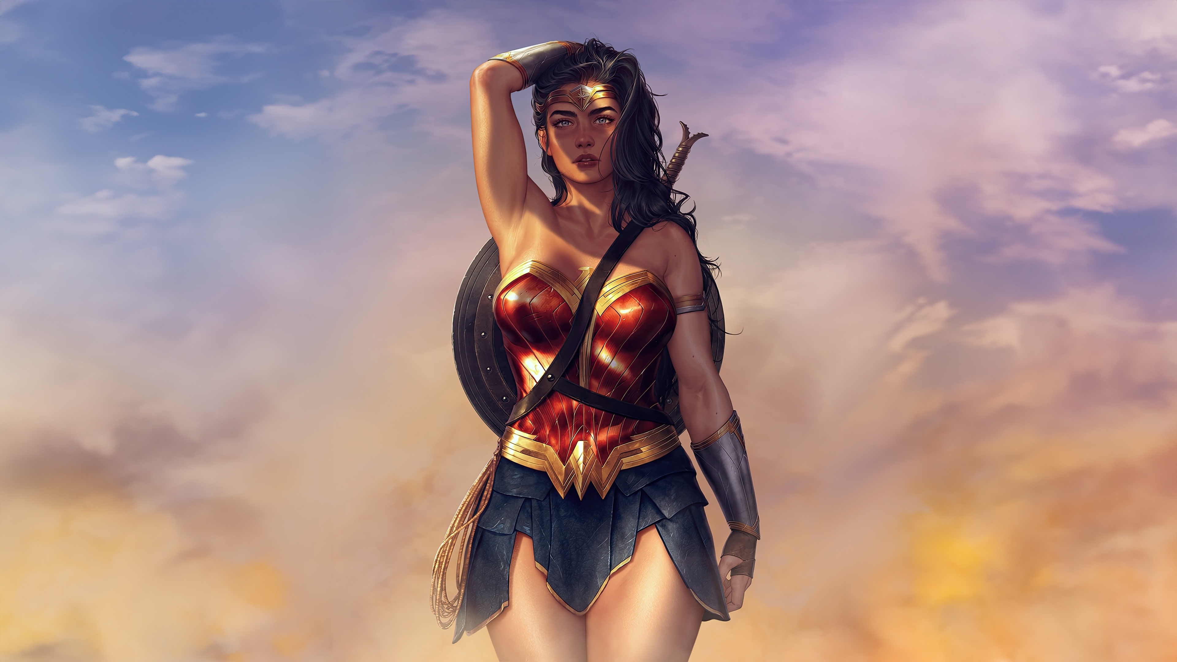Wonder Woman Dynamo Saga HD Wallpaper
