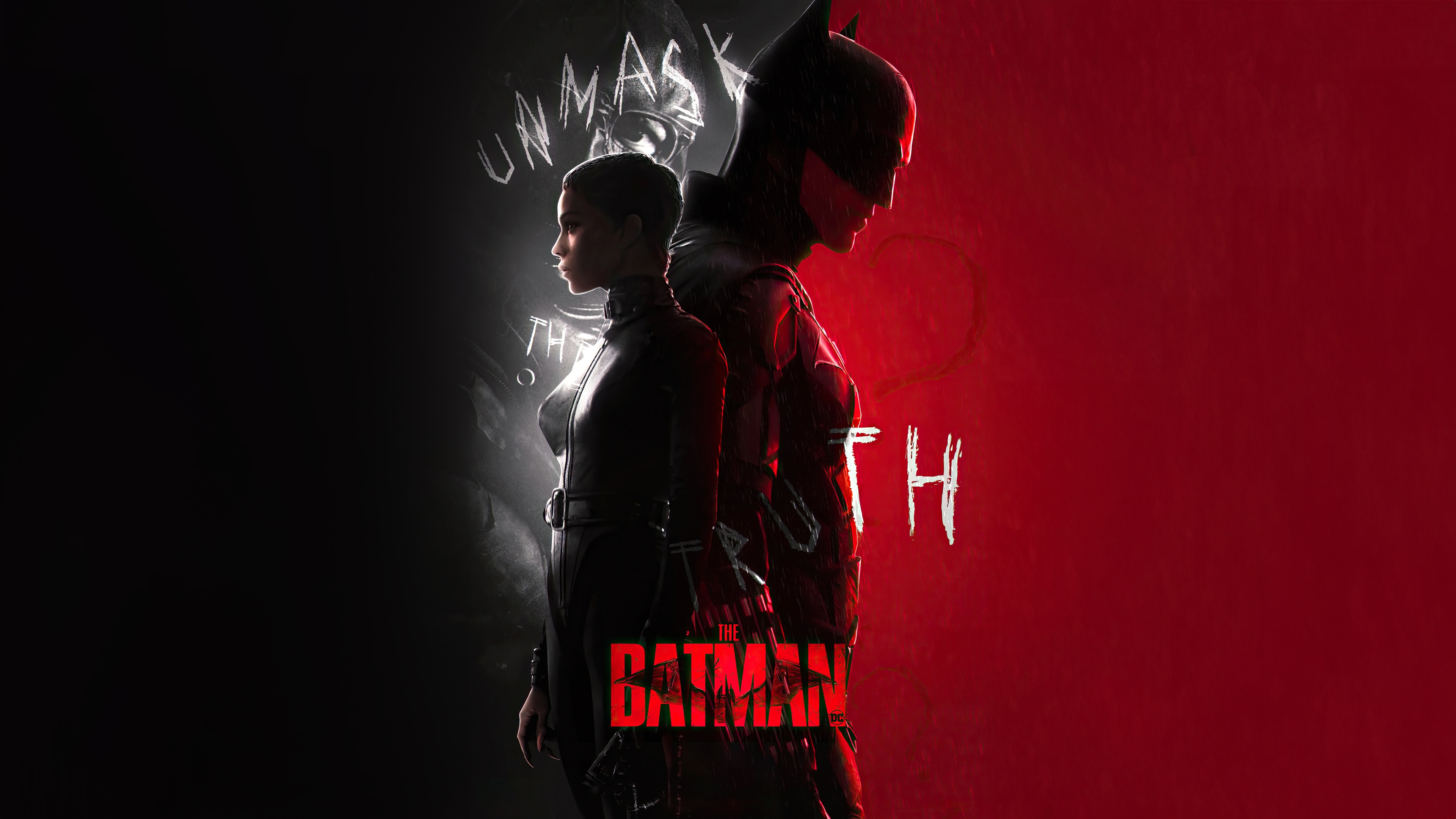 The Batman and Catwoman HD Wallpaper