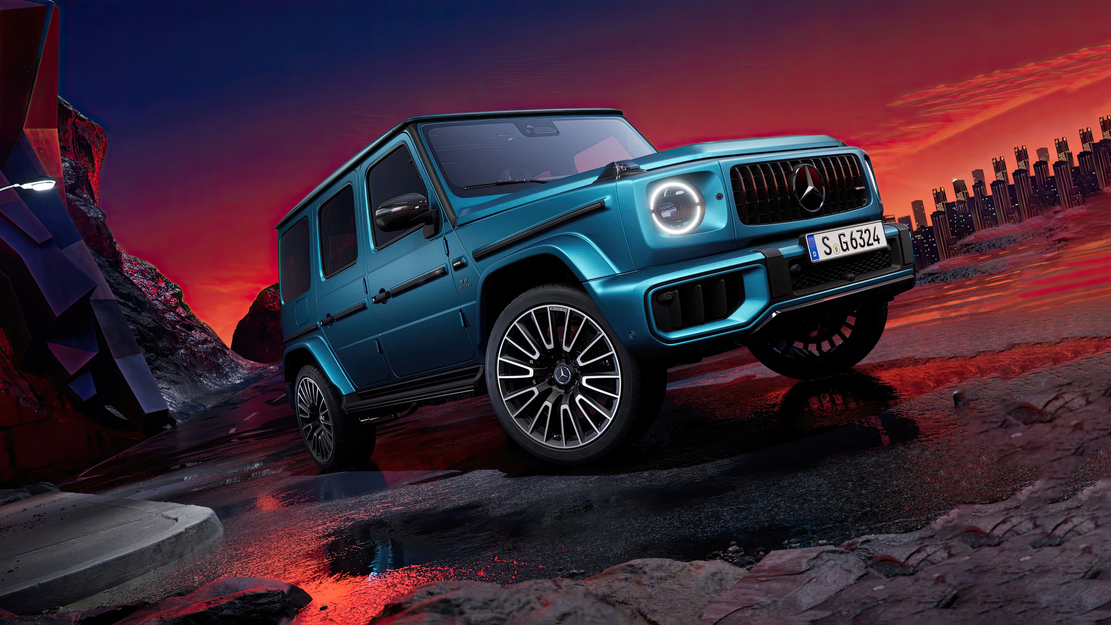 2024 Mercedes Benz G 580 HD Wallpaper