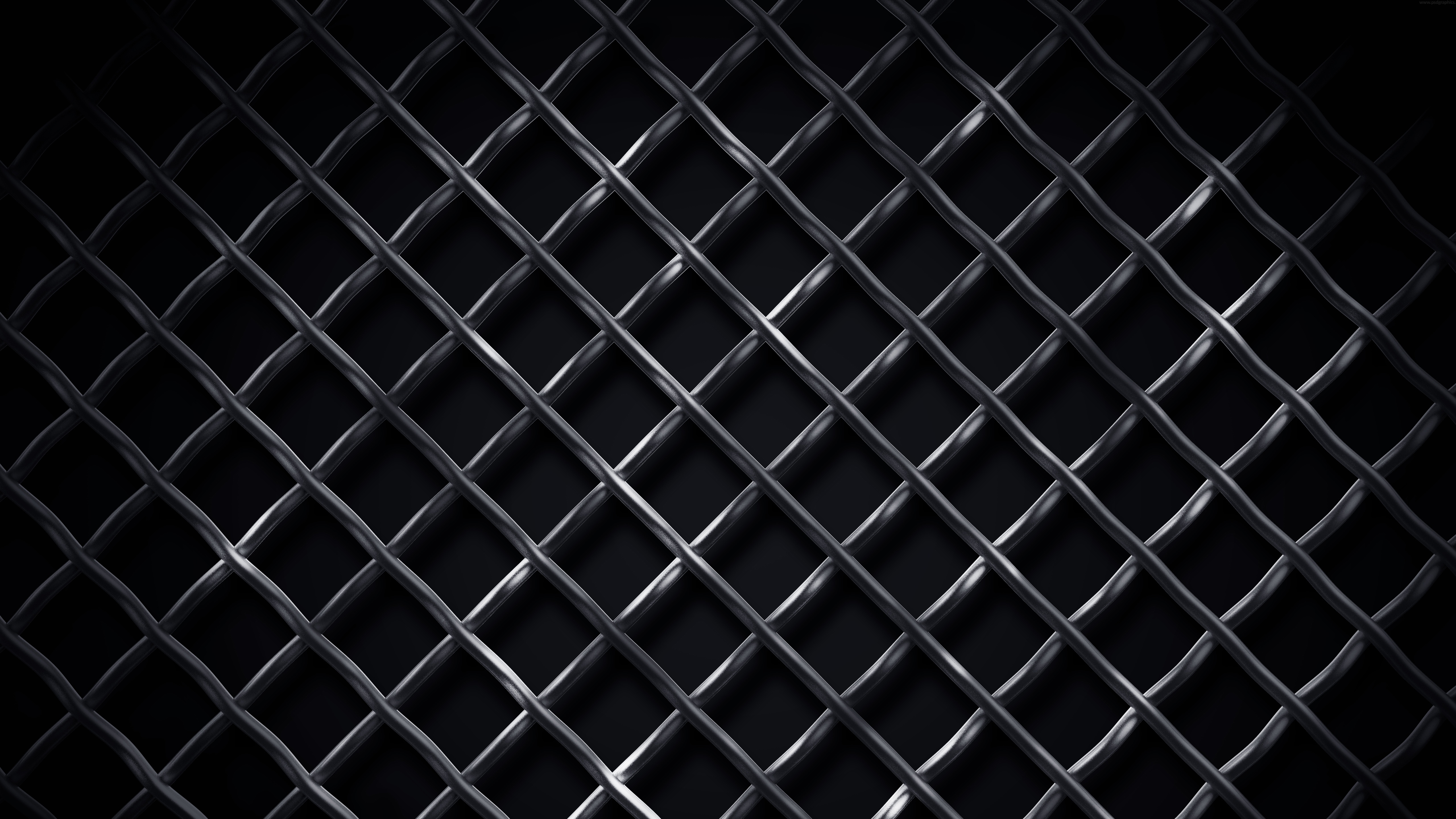 Abstract grid pattern with dark background HD Wallpaper