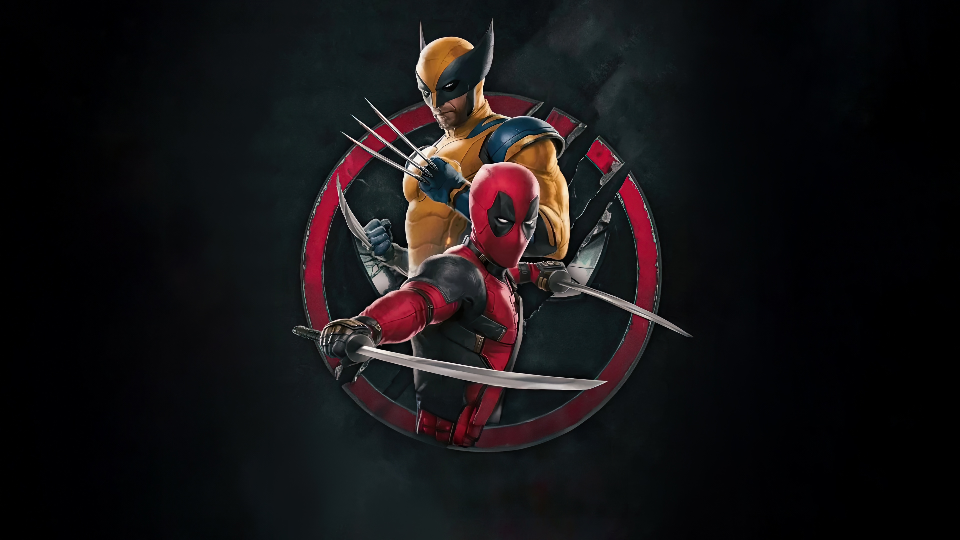 Deadpool and Wolverine HD Wallpaper