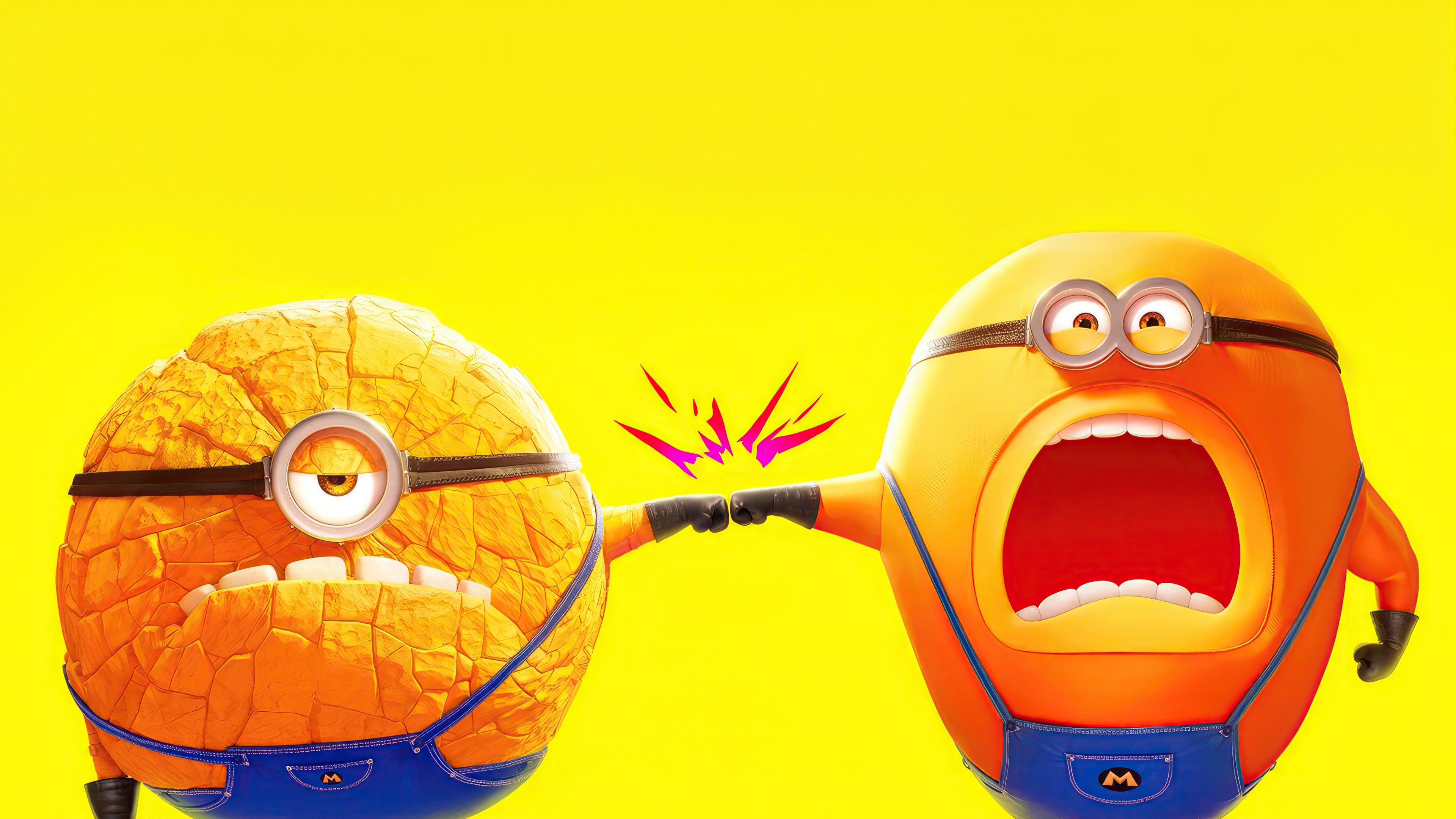 Minions from Despicable Me 4 HD Wallpaper