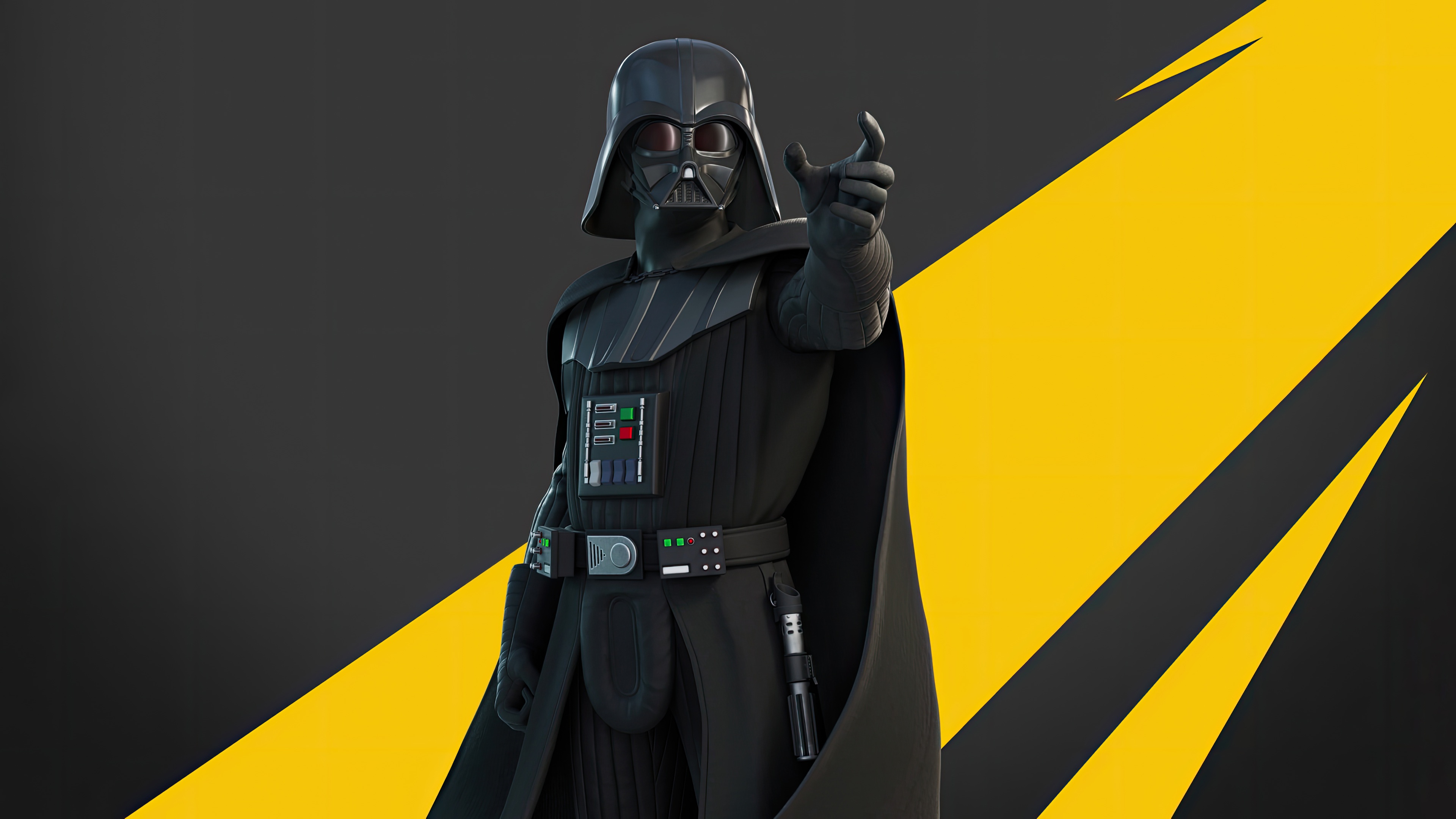 Fortnite X Darth Vader HD Wallpaper
