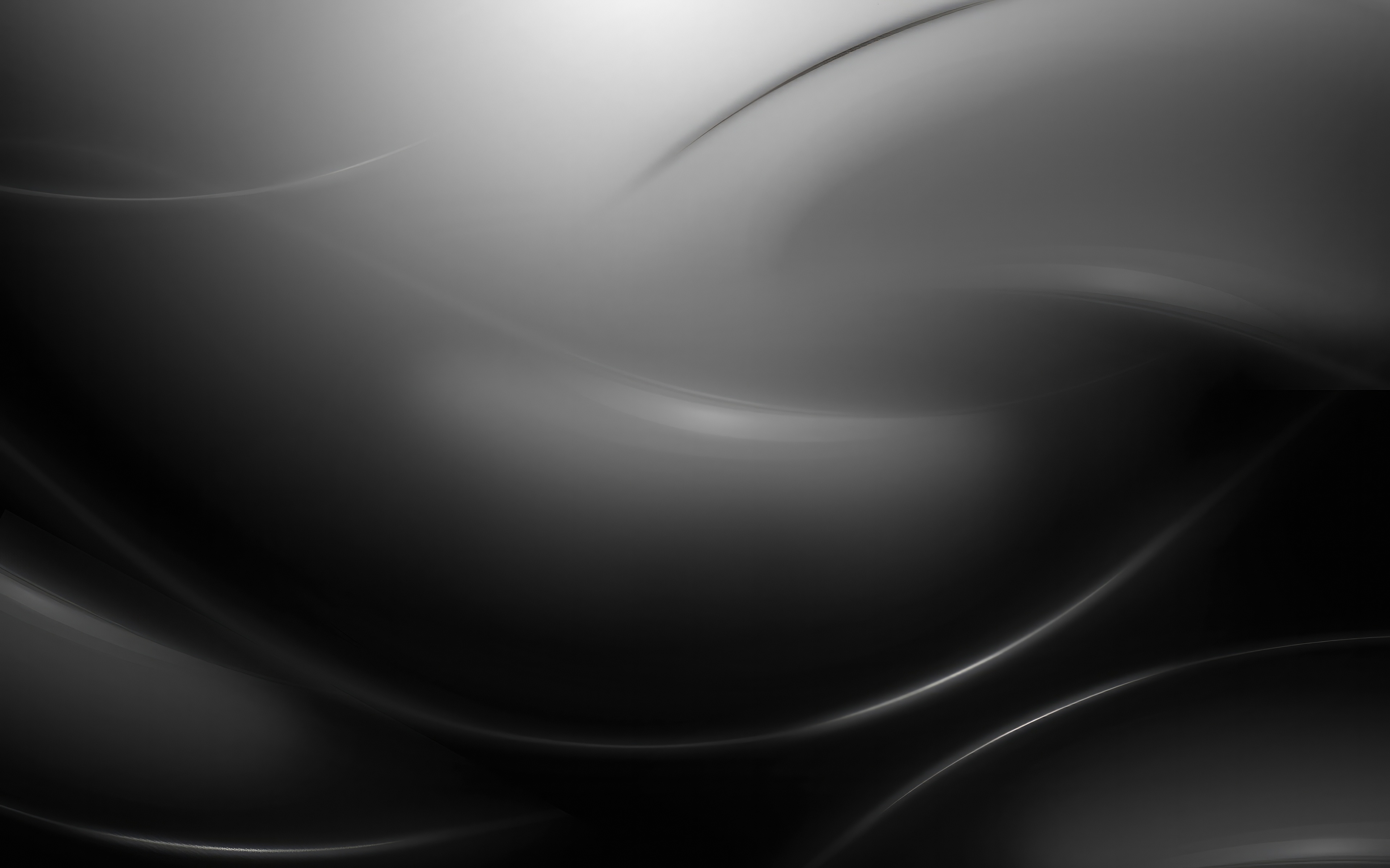 Abstract Grey Waves HD Wallpaper