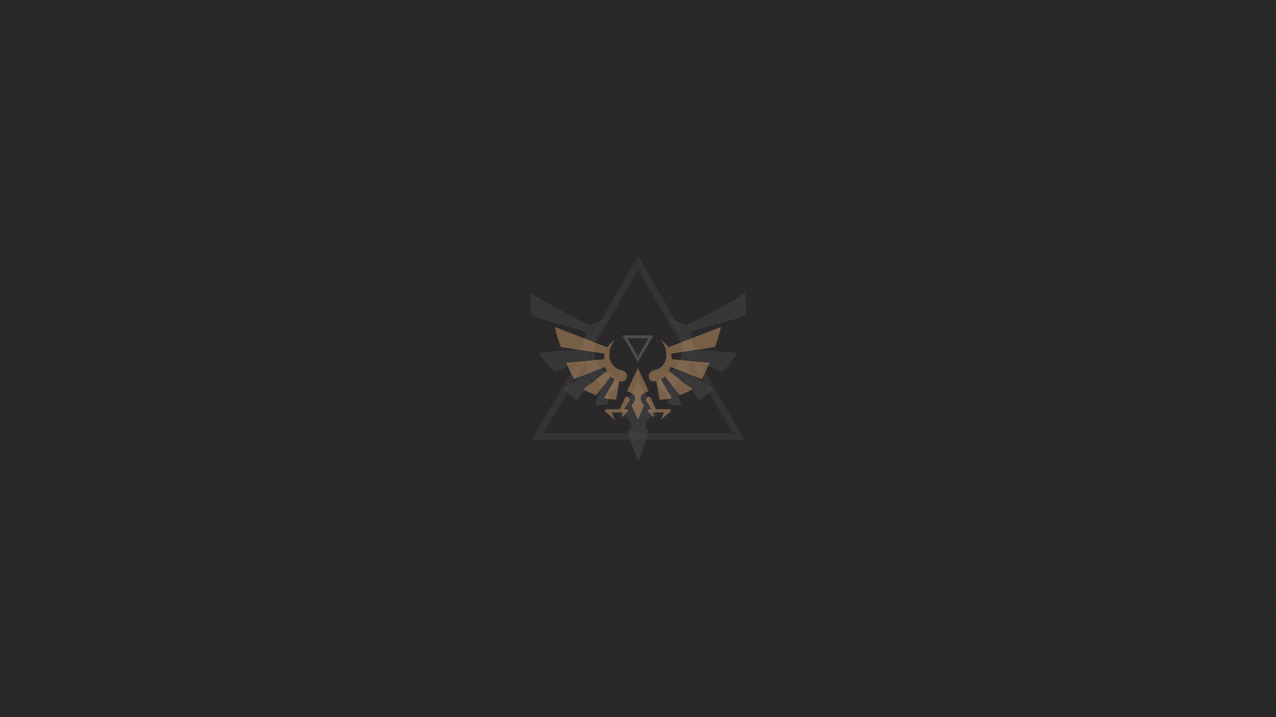 The Legend of Zelda Minimalism Emblem HD Wallpaper