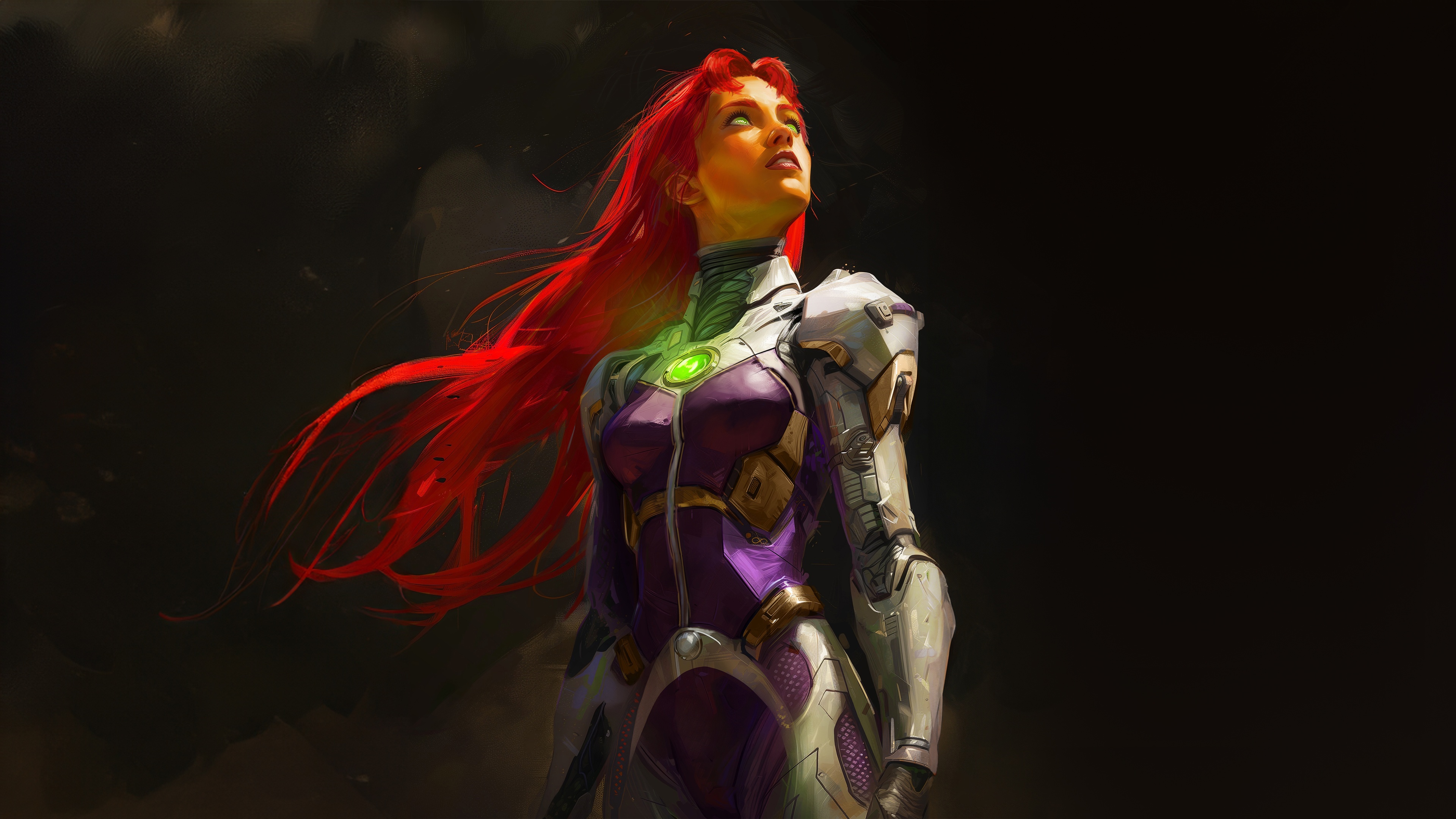 Starfire Artistry HD Wallpaper