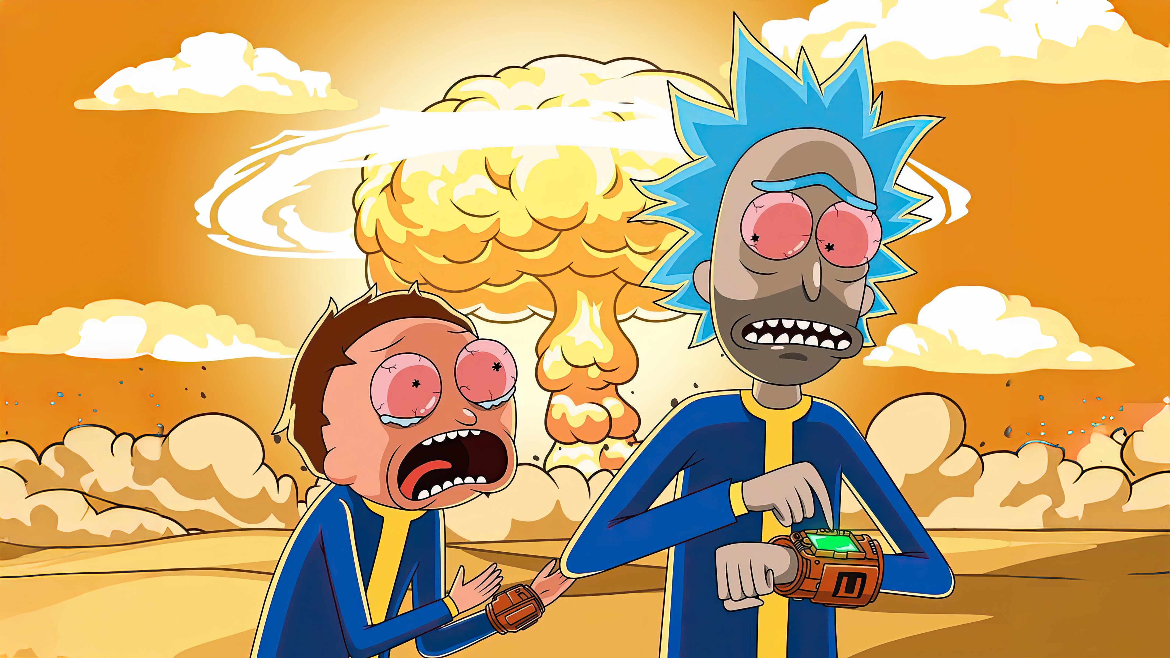 Rick And Morty Season 7 Artwork HD Wallpaper