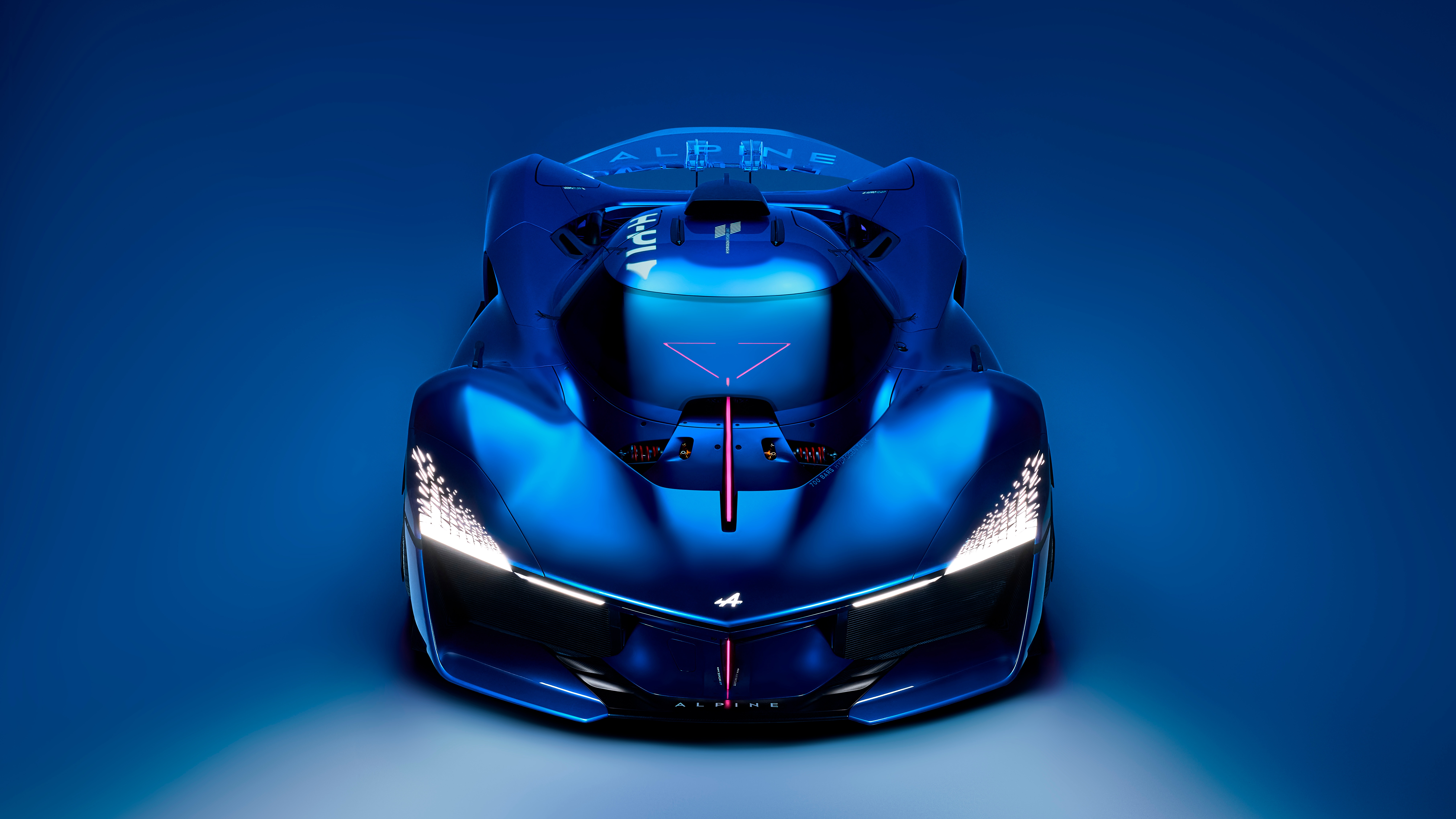 Alpine Alpenglow Hy4 2024 Concept Car HD Wallpaper