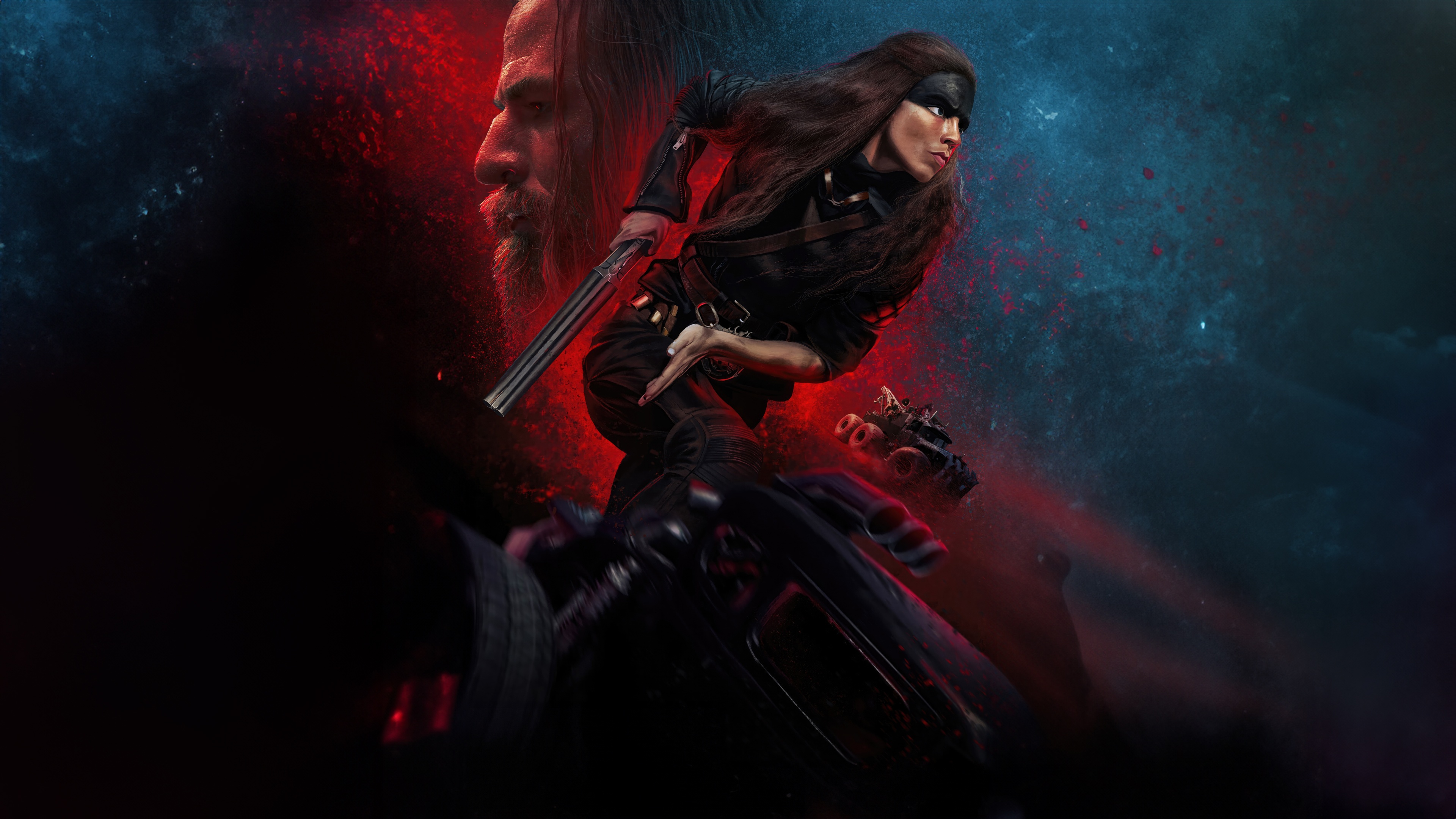 Furiosa A Mad Max Saga Chronicles HD Wallpaper