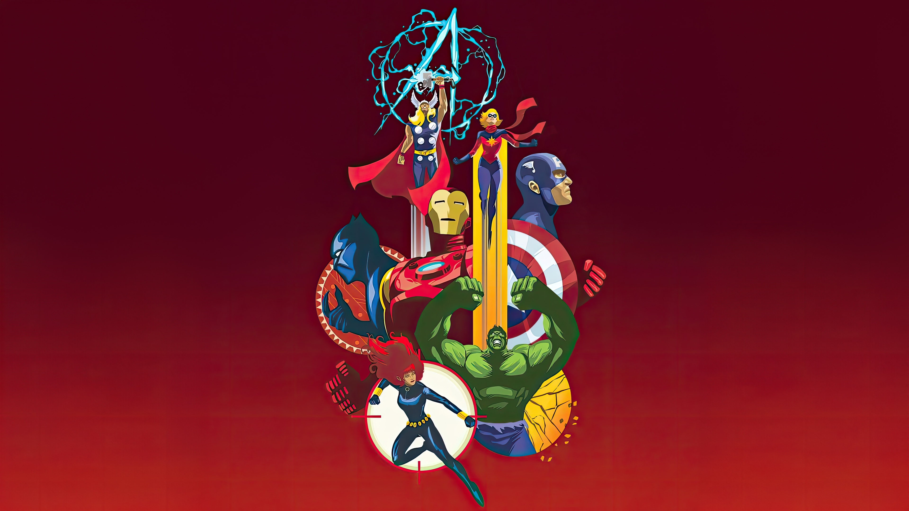 Marvel Heroes Assemble HD Wallpaper