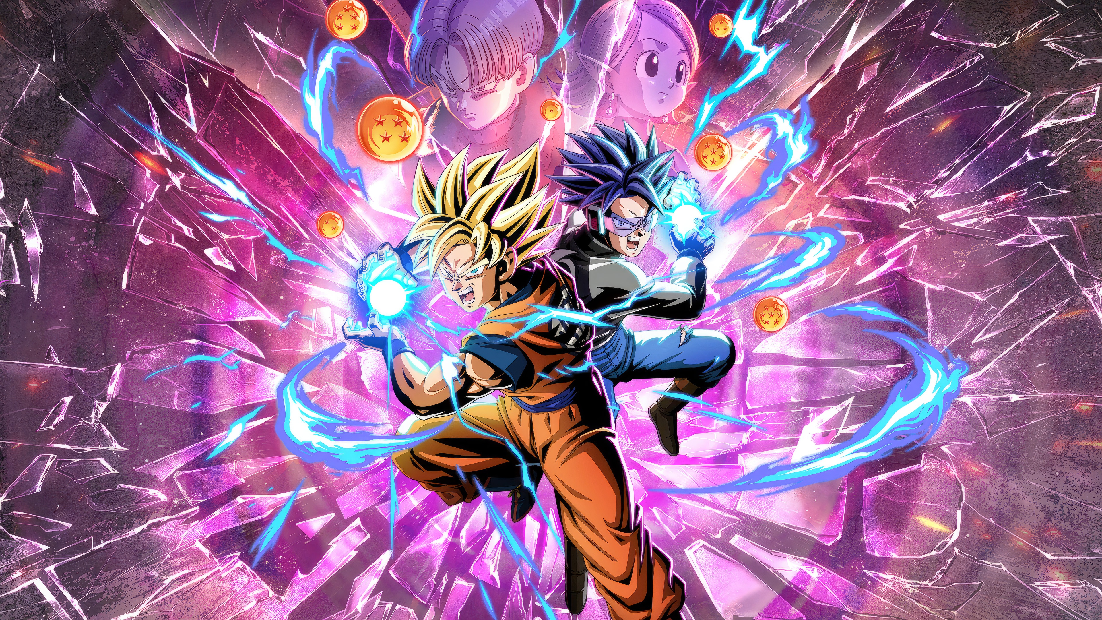 Son Goku And Trunks Dragon Ball Xenoverse HD Wallpaper