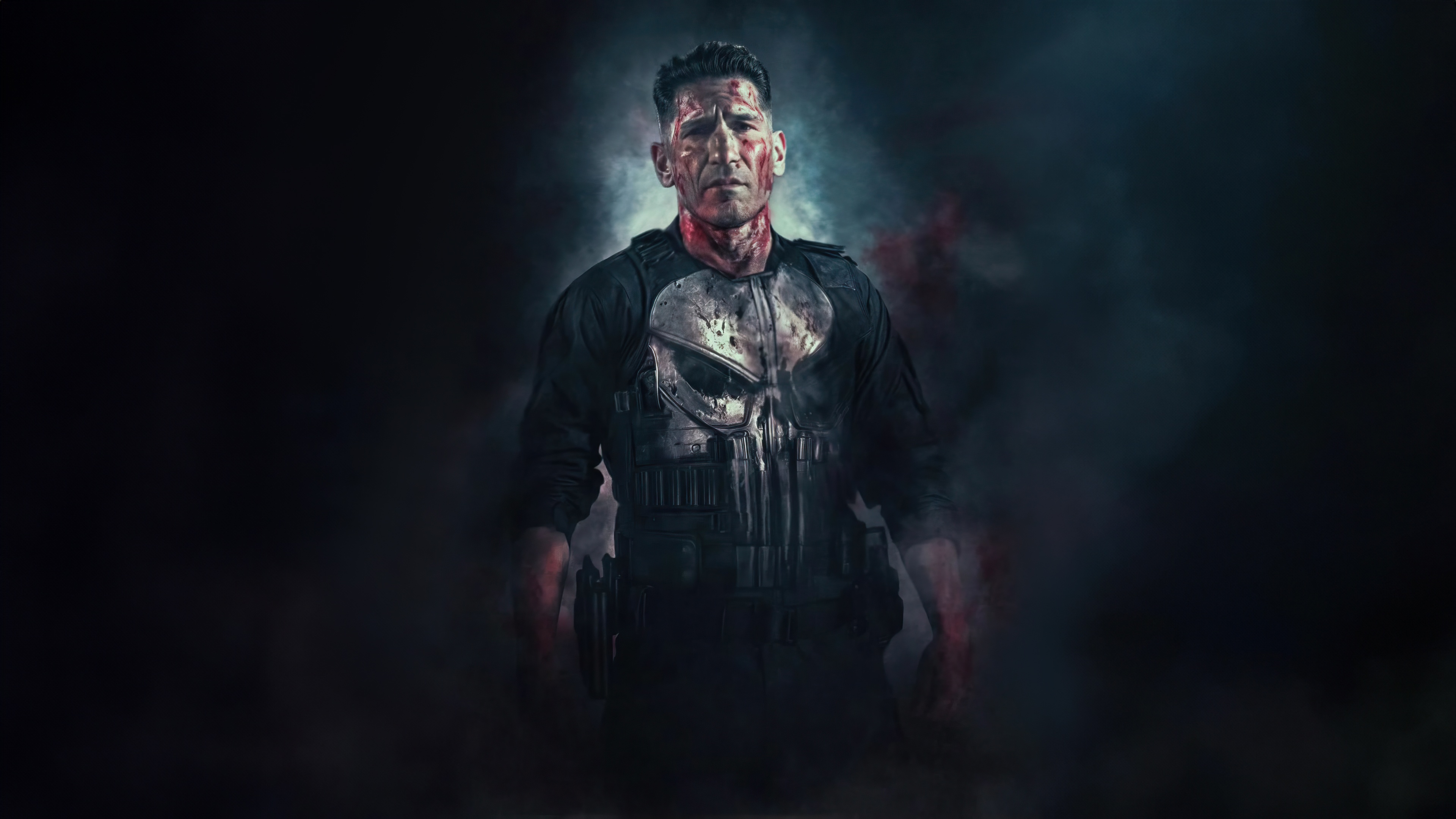 The Punisher with a Skull Vest HD Wallpaper