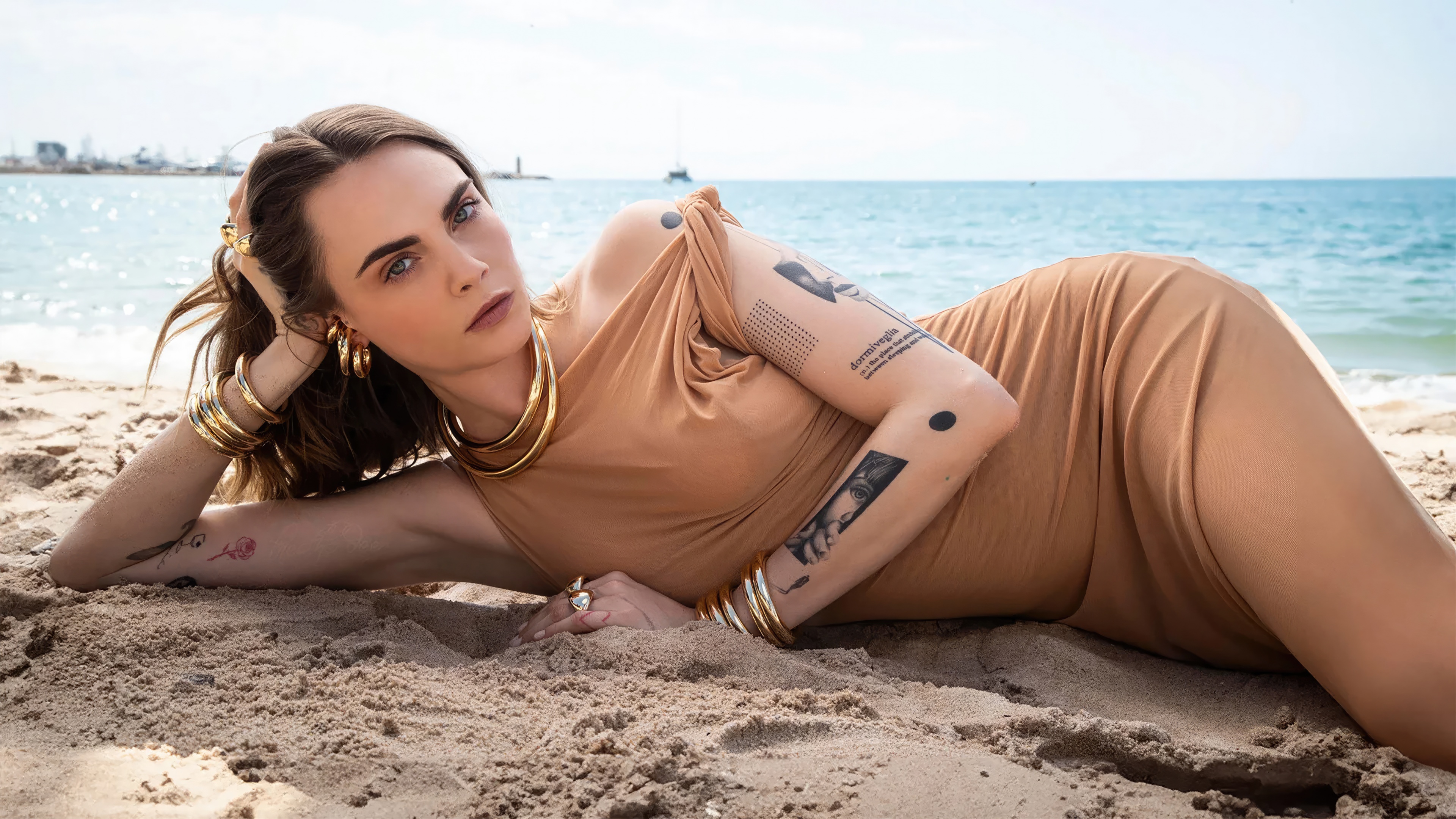 Cara Delevingne For Apm Monaco 2024 HD Wallpaper